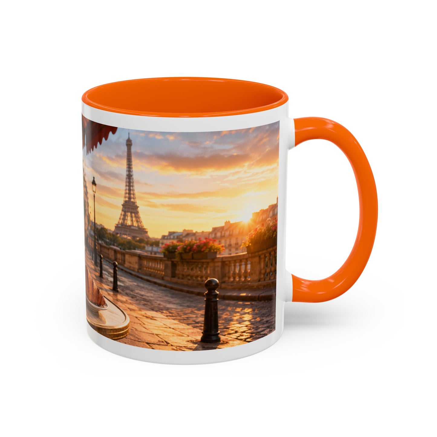 French Bulldog Paris Café Coffee Mug (11oz)