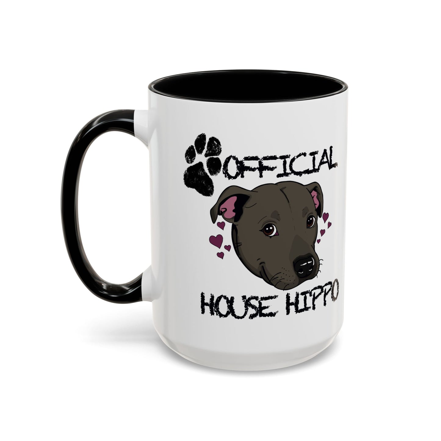 House Hippo Pawprint Mug (11 and 15oz)