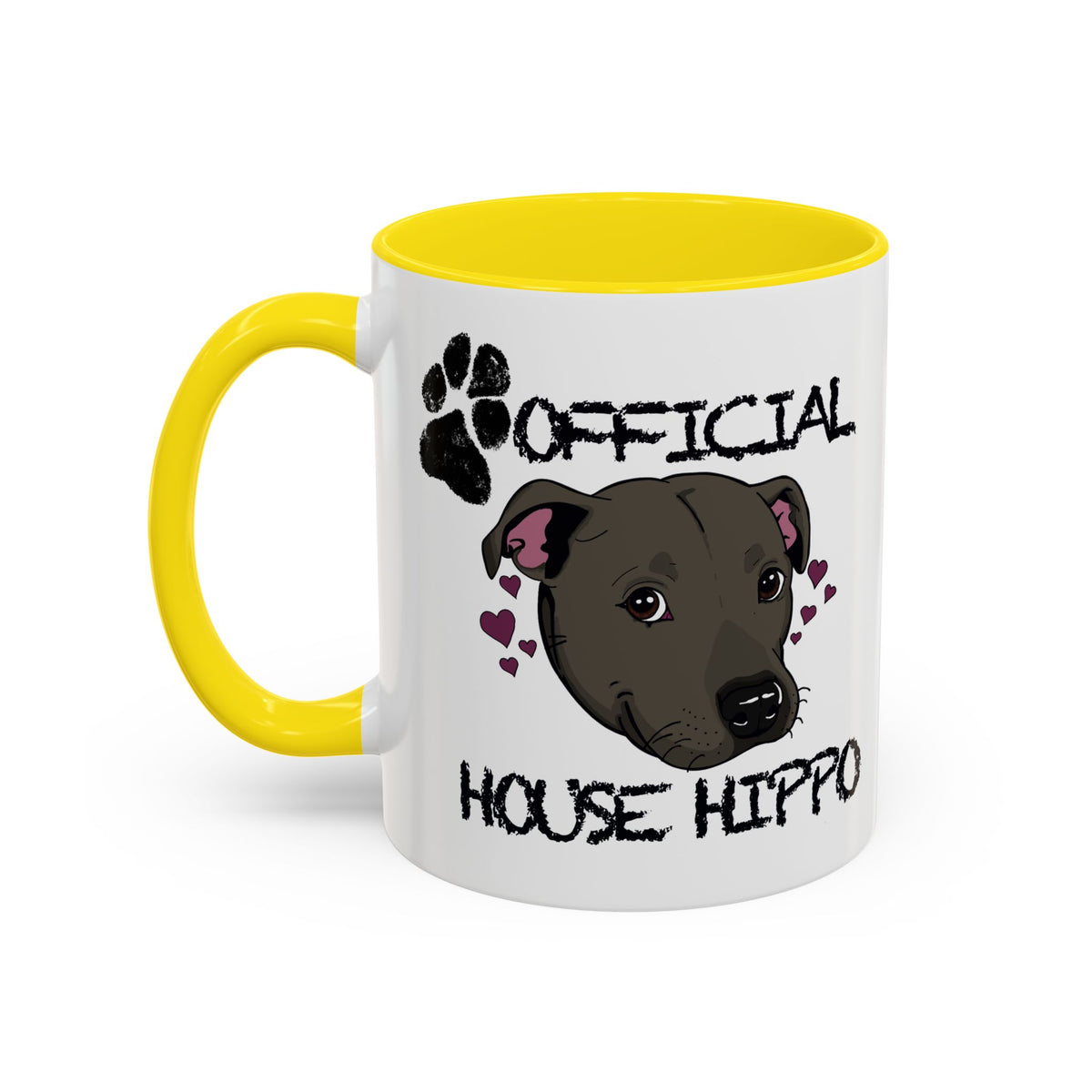 House Hippo Pawprint Mug (11 and 15oz)