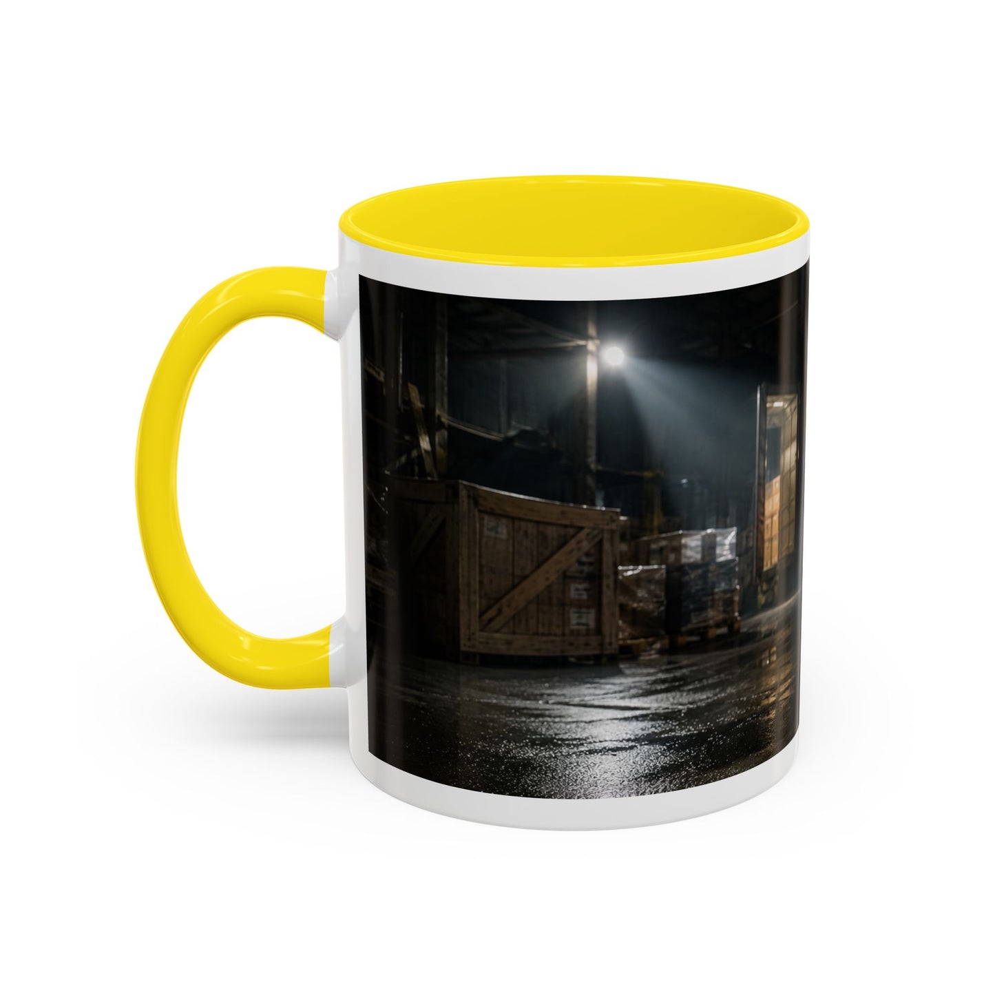 German Shepherd Police Dog Accent Mug (11oz)