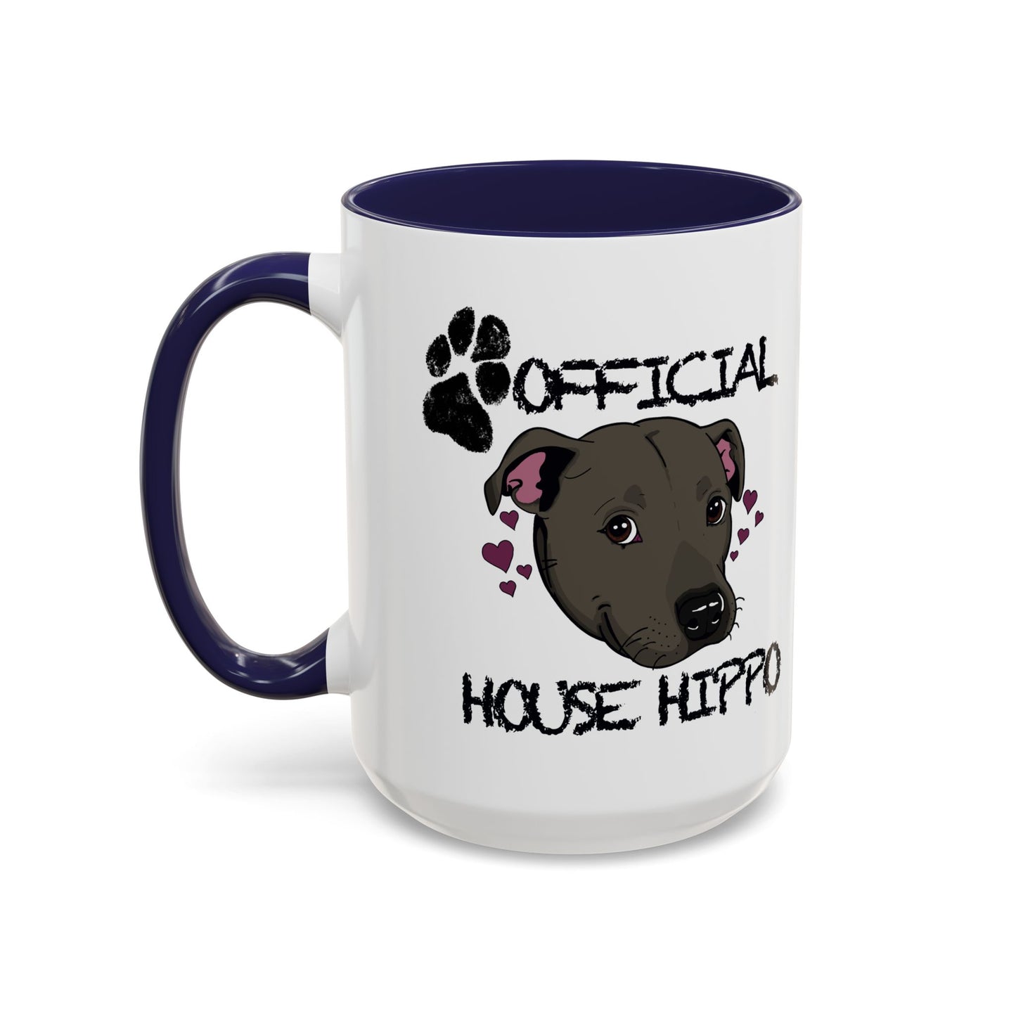 House Hippo Pawprint Mug (11 and 15oz)