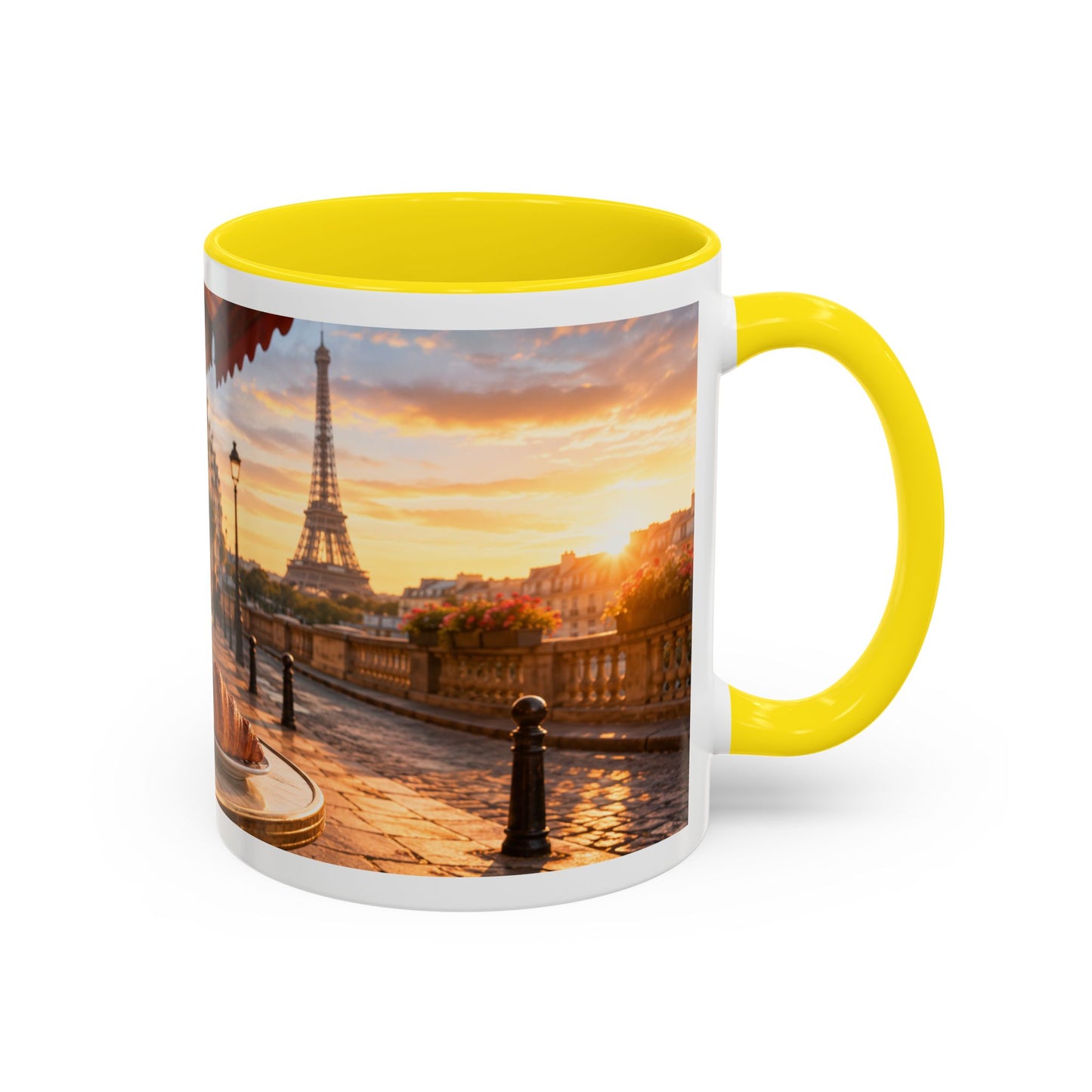 French Bulldog Paris Café Coffee Mug (11oz)