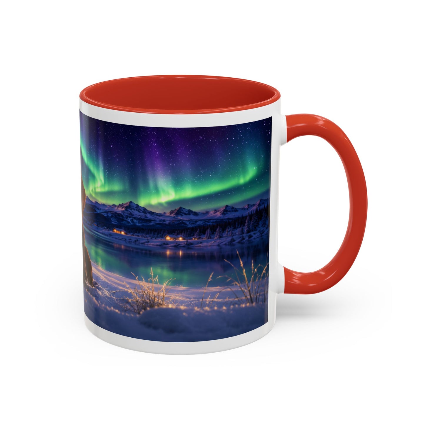 Chocolate Lab Aurora Coffee Mug (11oz)