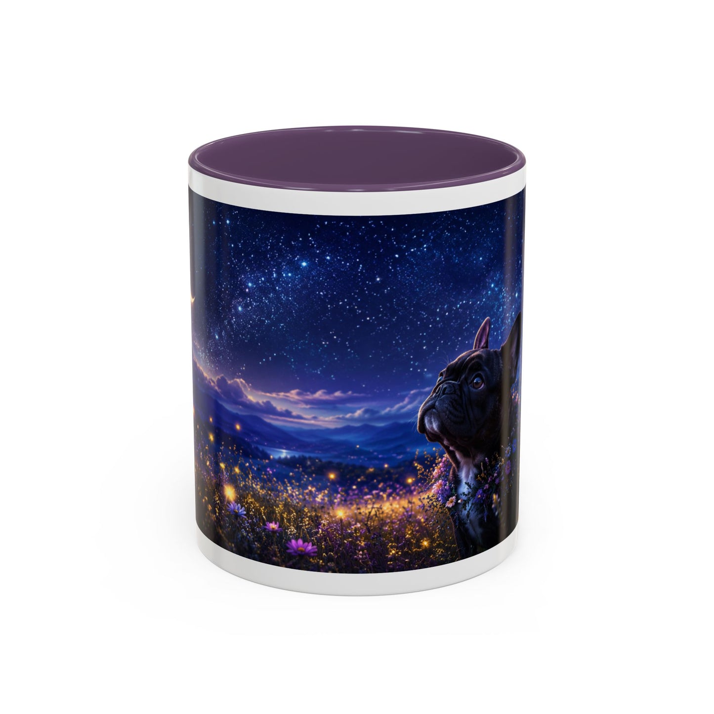 Starry Night French Bulldog Coffee Mug  (11oz)