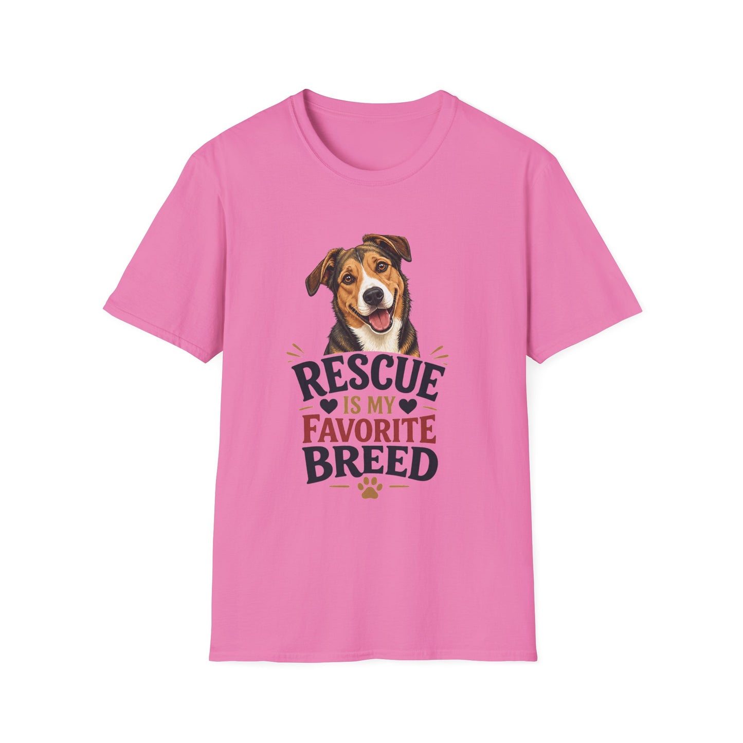 Rescue Is My Favorite Breed T-Shirt