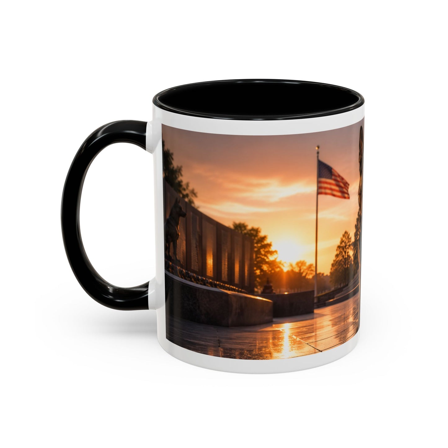 Patriotic K9 Police Dog Coffee Mug (11oz)