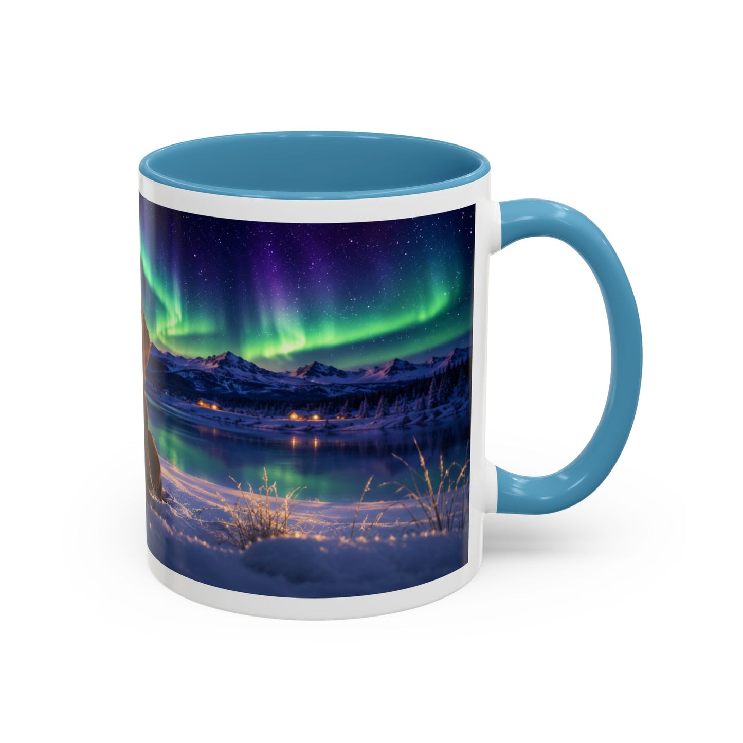 Chocolate Lab Aurora Coffee Mug (11oz)