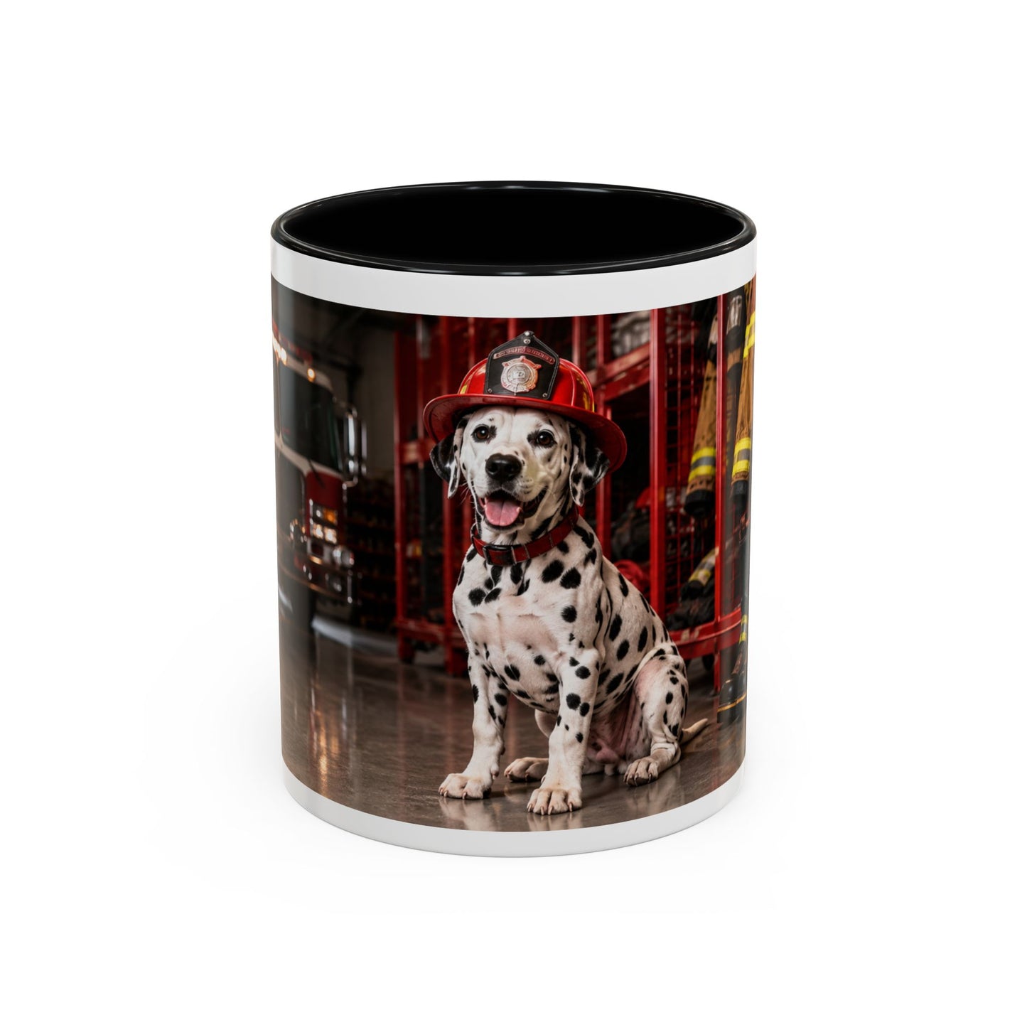 Firefighter Dalmatian Coffee Mug  (11oz)