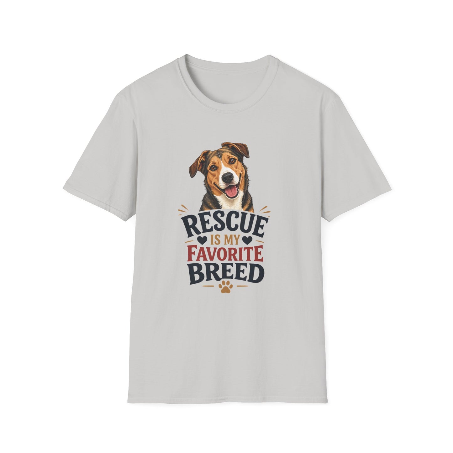 Rescue Is My Favorite Breed T-Shirt