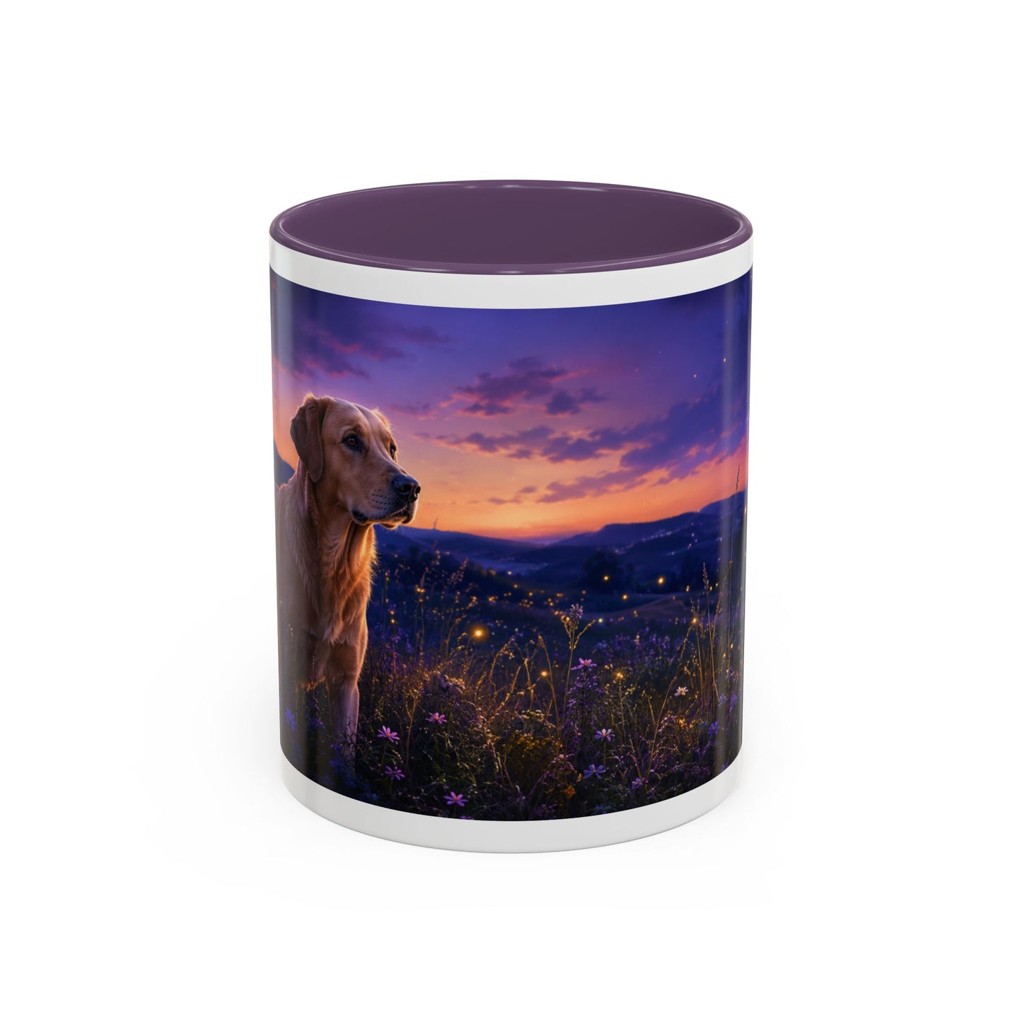 Golden Retriever Sunset Coffee Mug  (11oz)