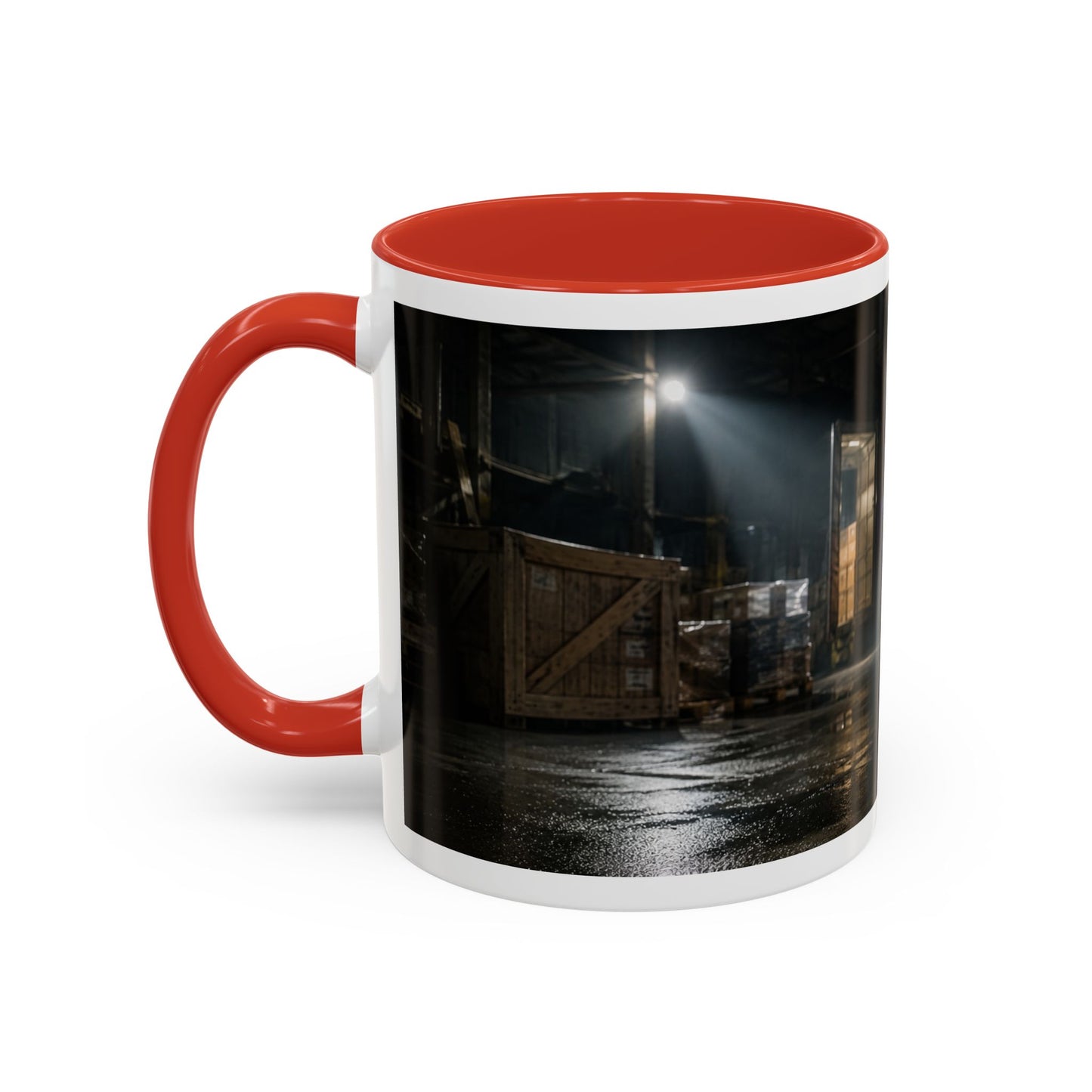 German Shepherd Police Dog Accent Mug (11oz)