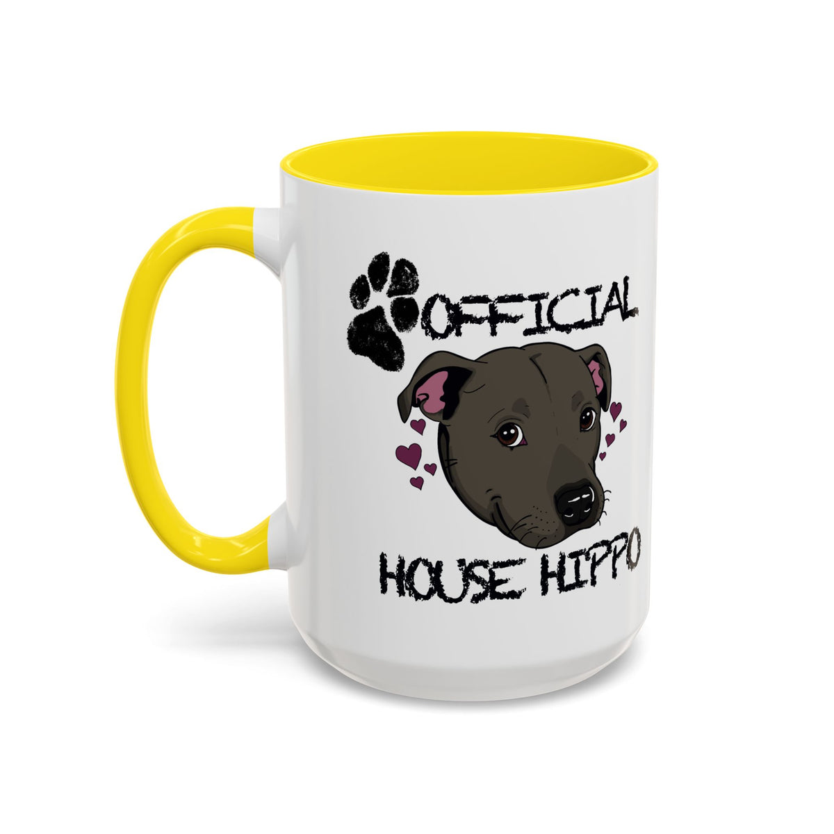 House Hippo Pawprint Mug (11 and 15oz)