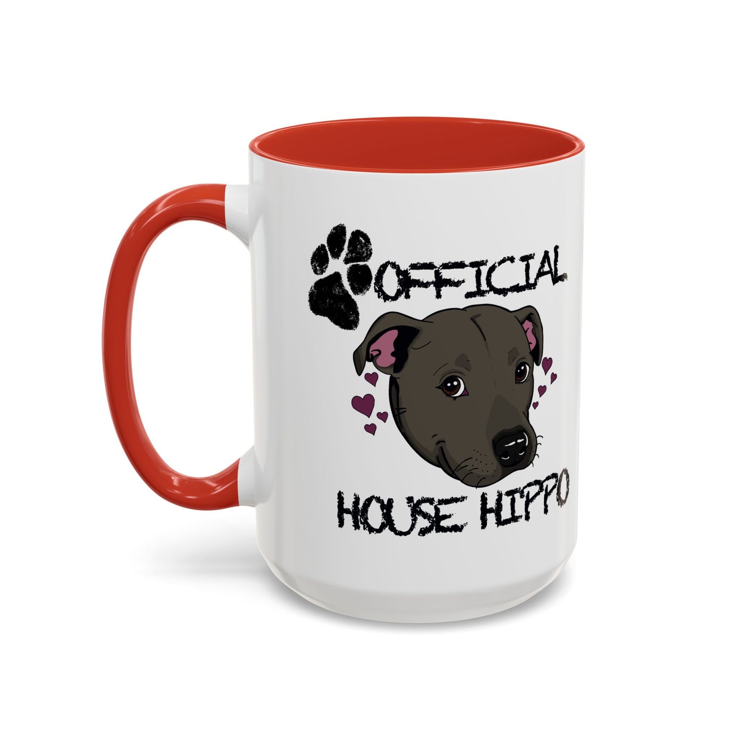 House Hippo Pawprint Mug (11 and 15oz)