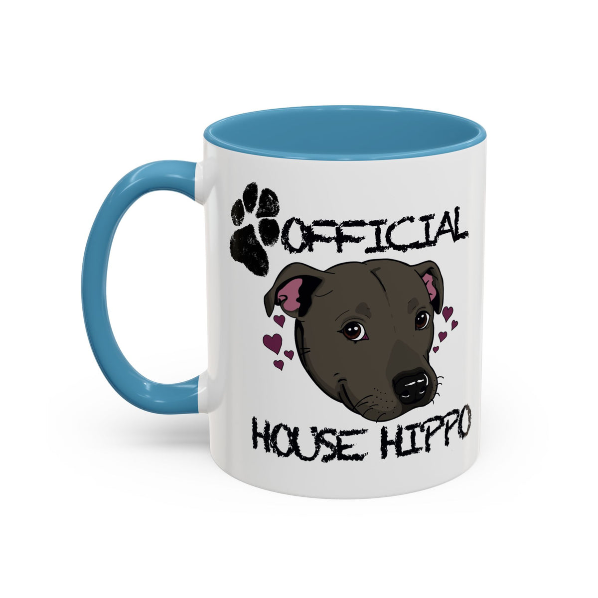 House Hippo Pawprint Mug (11 and 15oz)