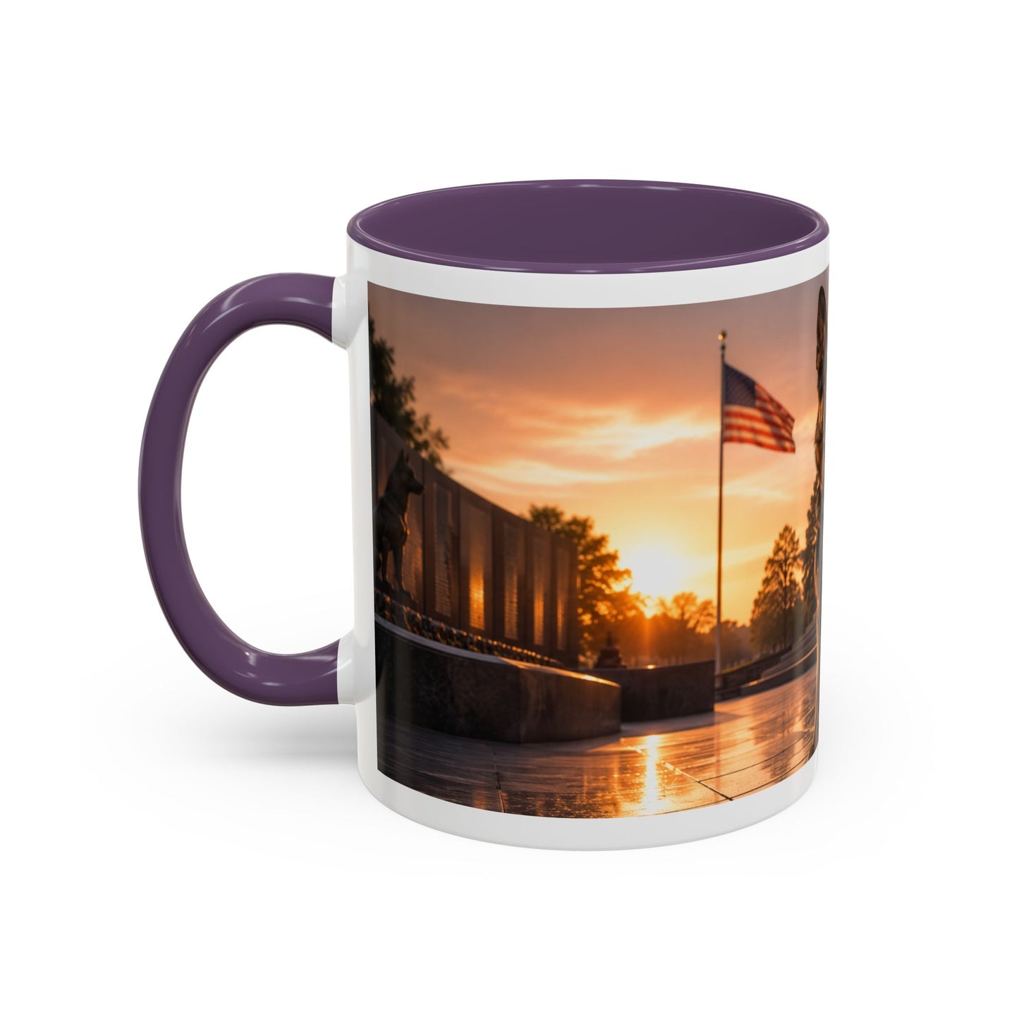 Patriotic K9 Police Dog Coffee Mug (11oz)