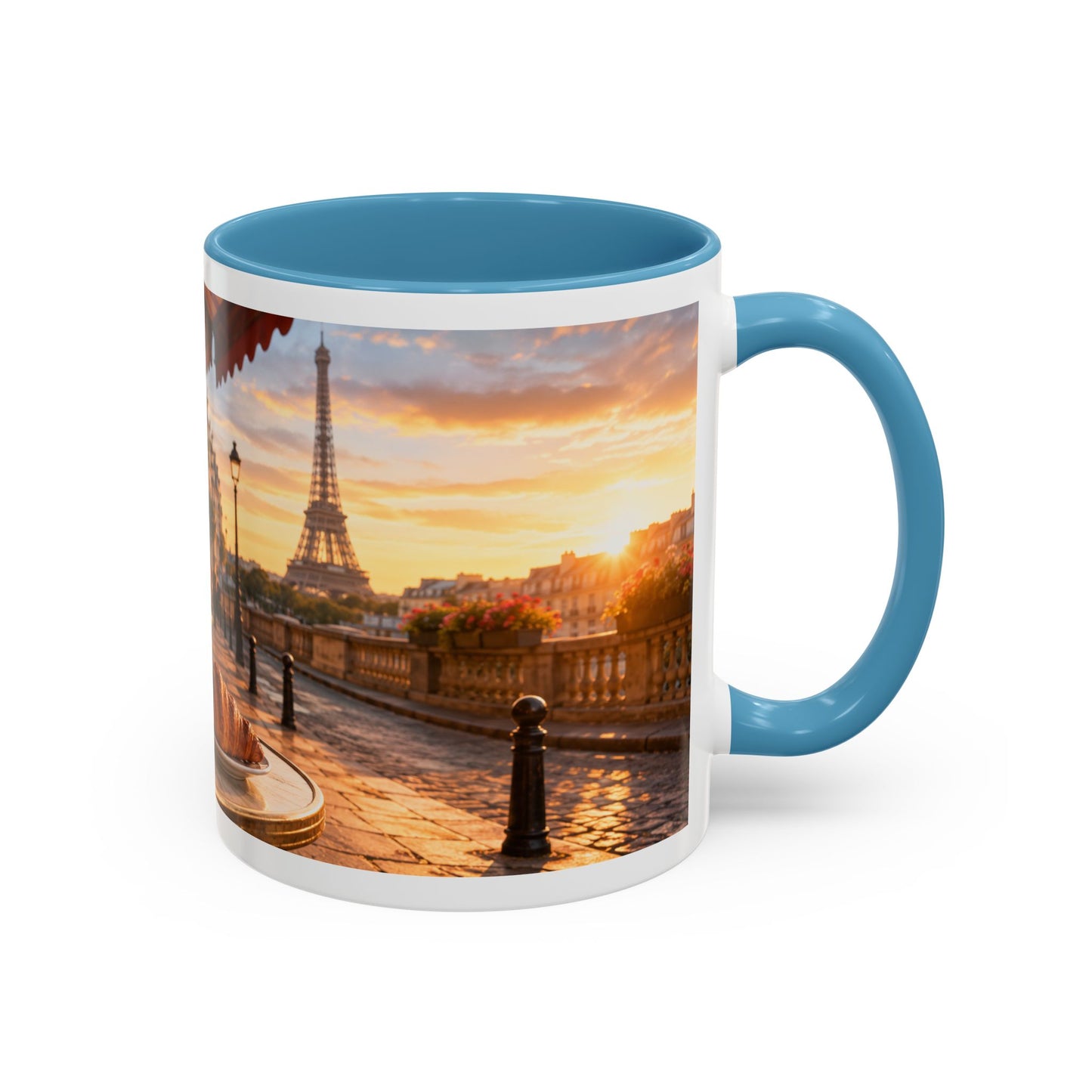 French Bulldog Paris Café Coffee Mug (11oz)