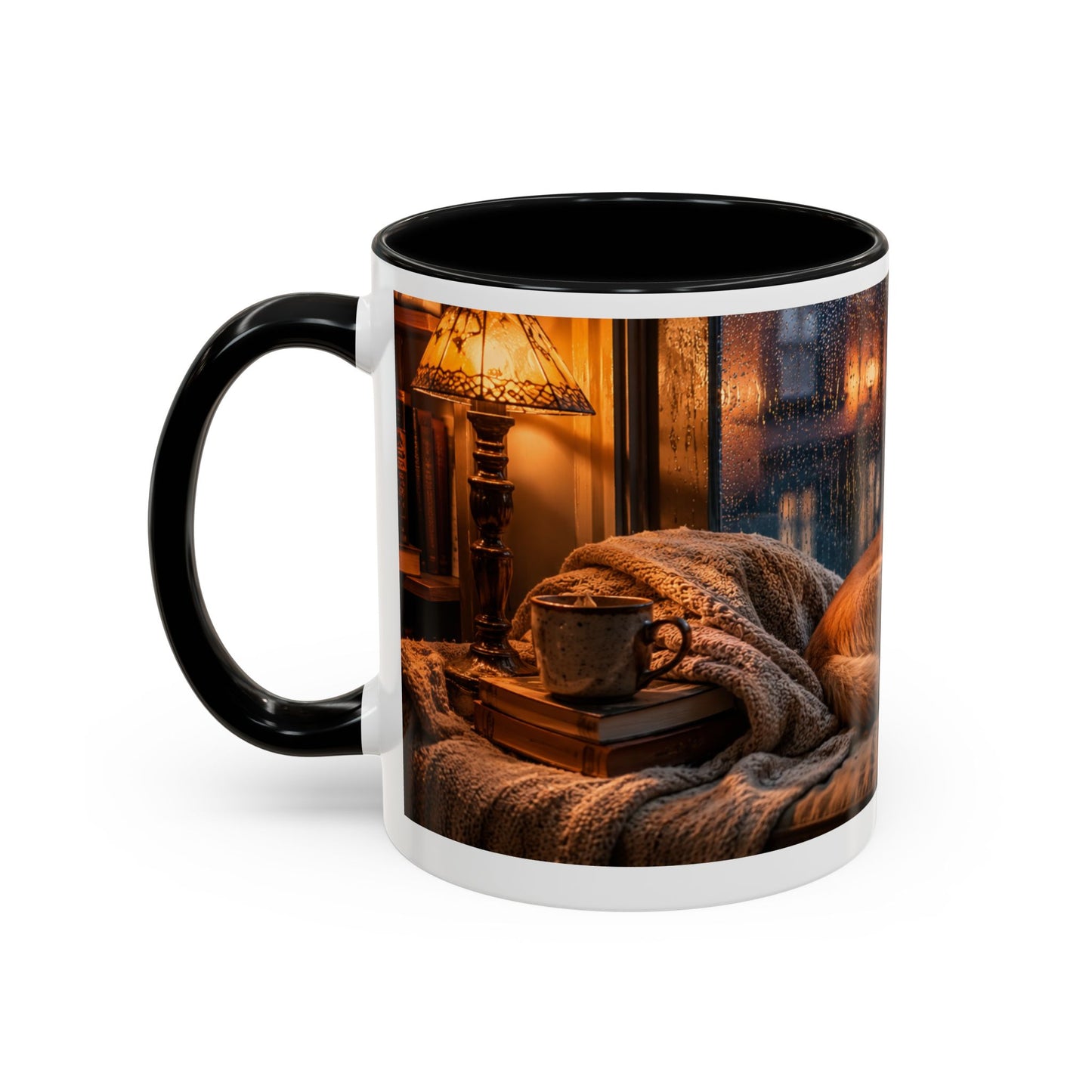 Corgi Warm Reading Nook Coffee Mug (11oz)