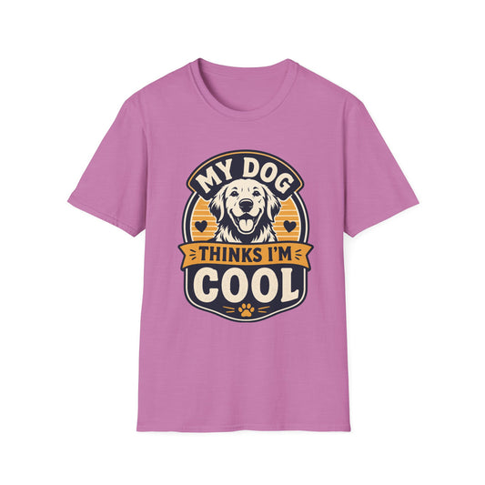 Dog T-Shirt — My Dog Thinks I'm Cool
