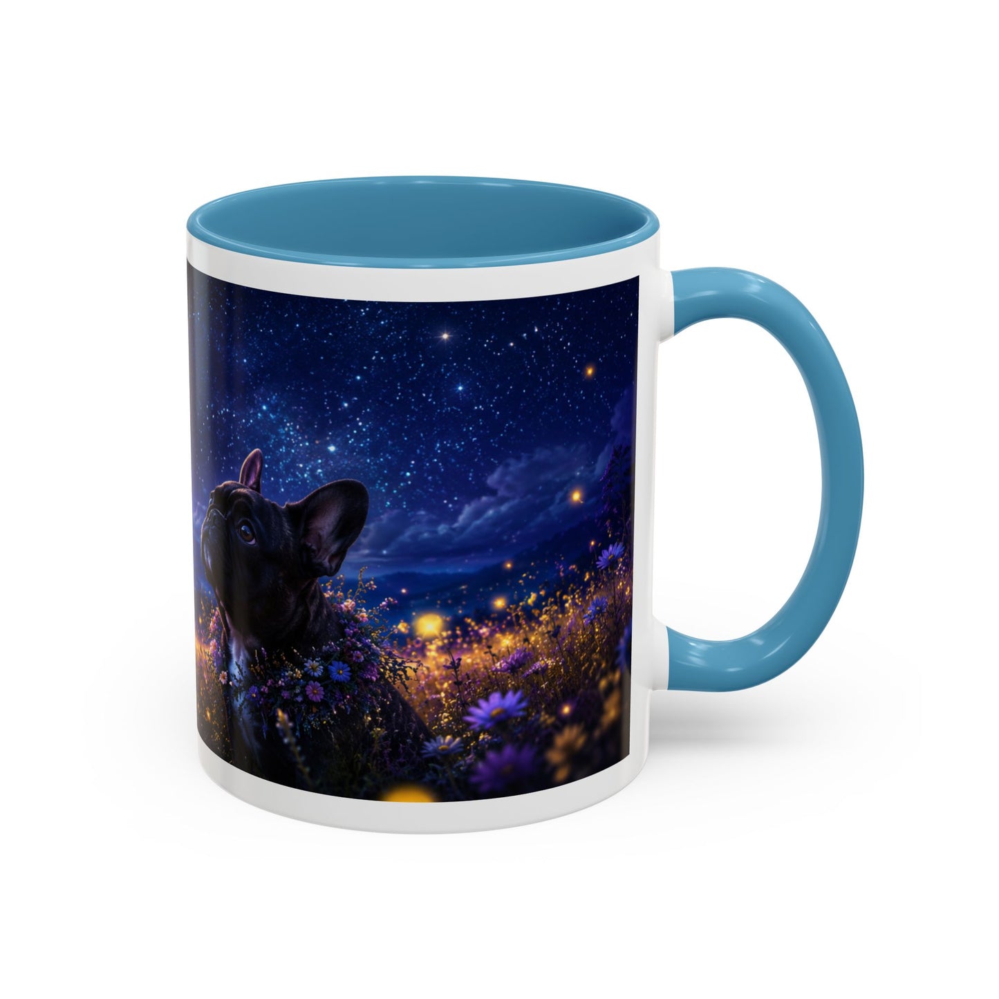 Starry Night French Bulldog Coffee Mug  (11oz)
