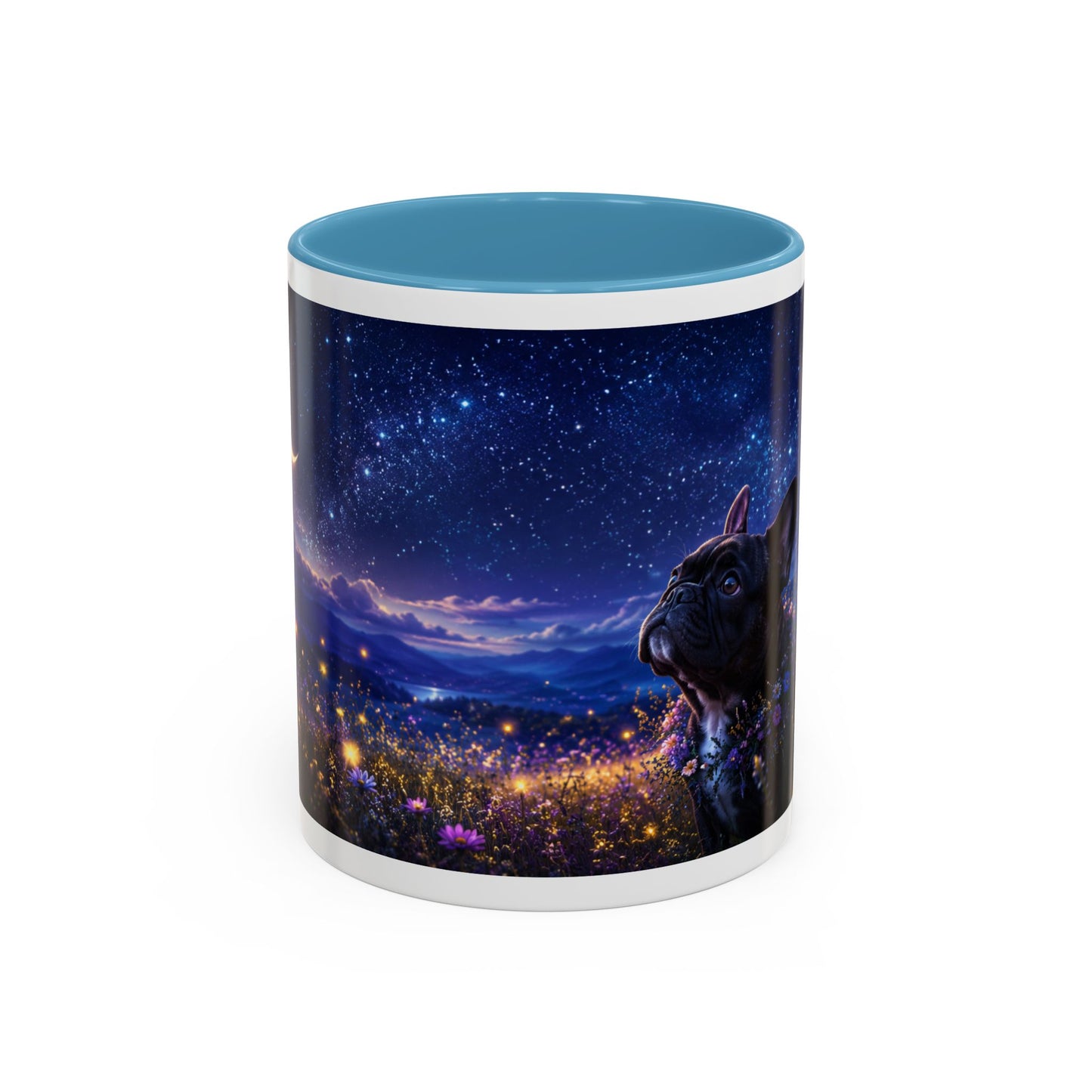 Starry Night French Bulldog Coffee Mug  (11oz)