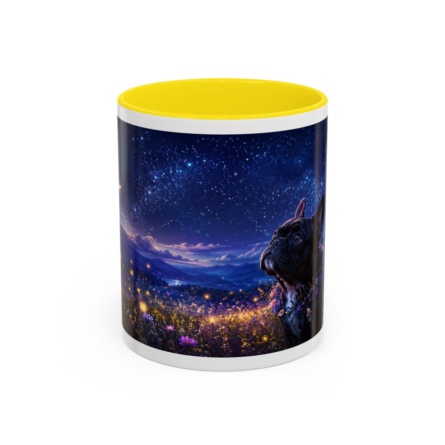 Starry Night French Bulldog Coffee Mug  (11oz)