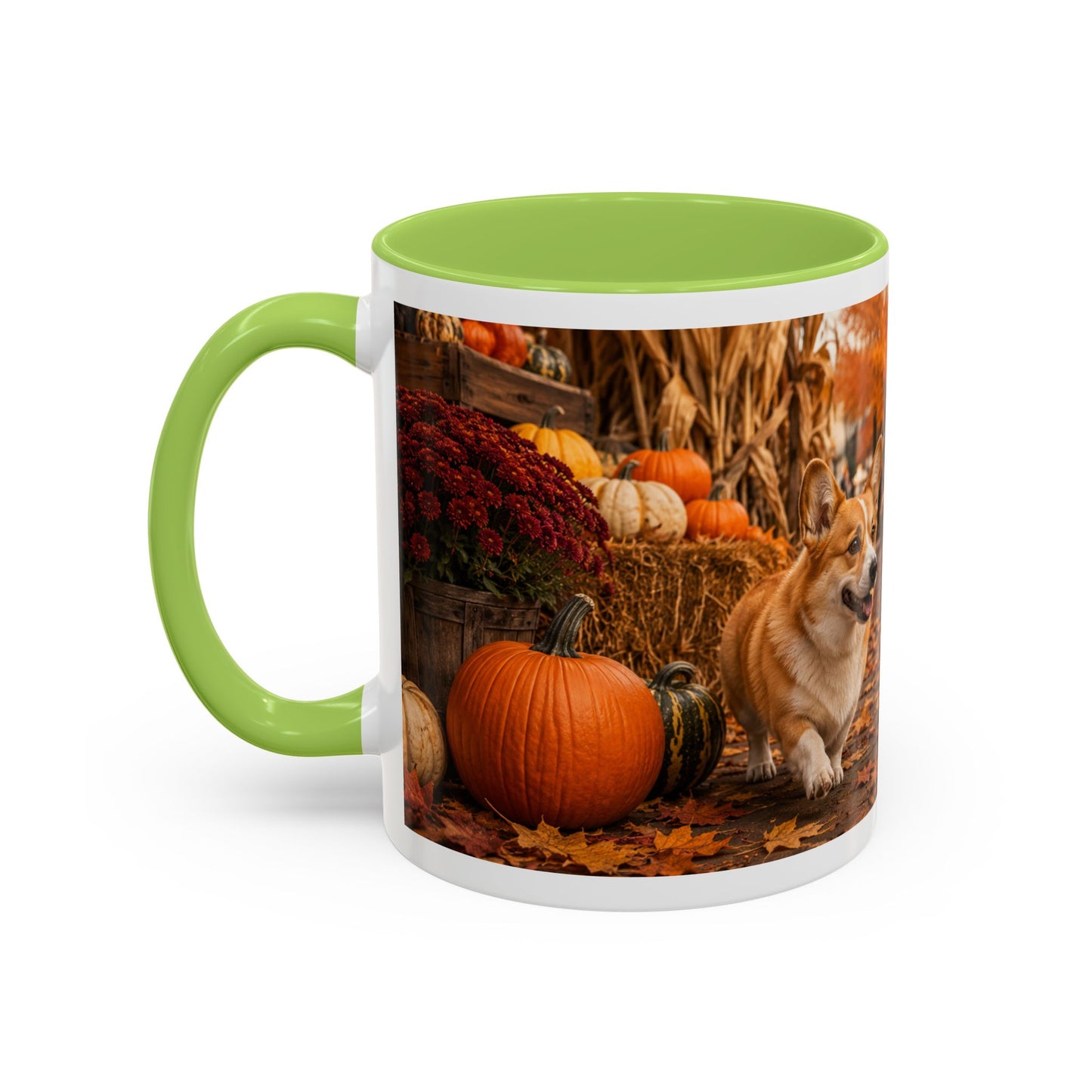 Corgi Fall Holiday Coffee Mug (11oz)
