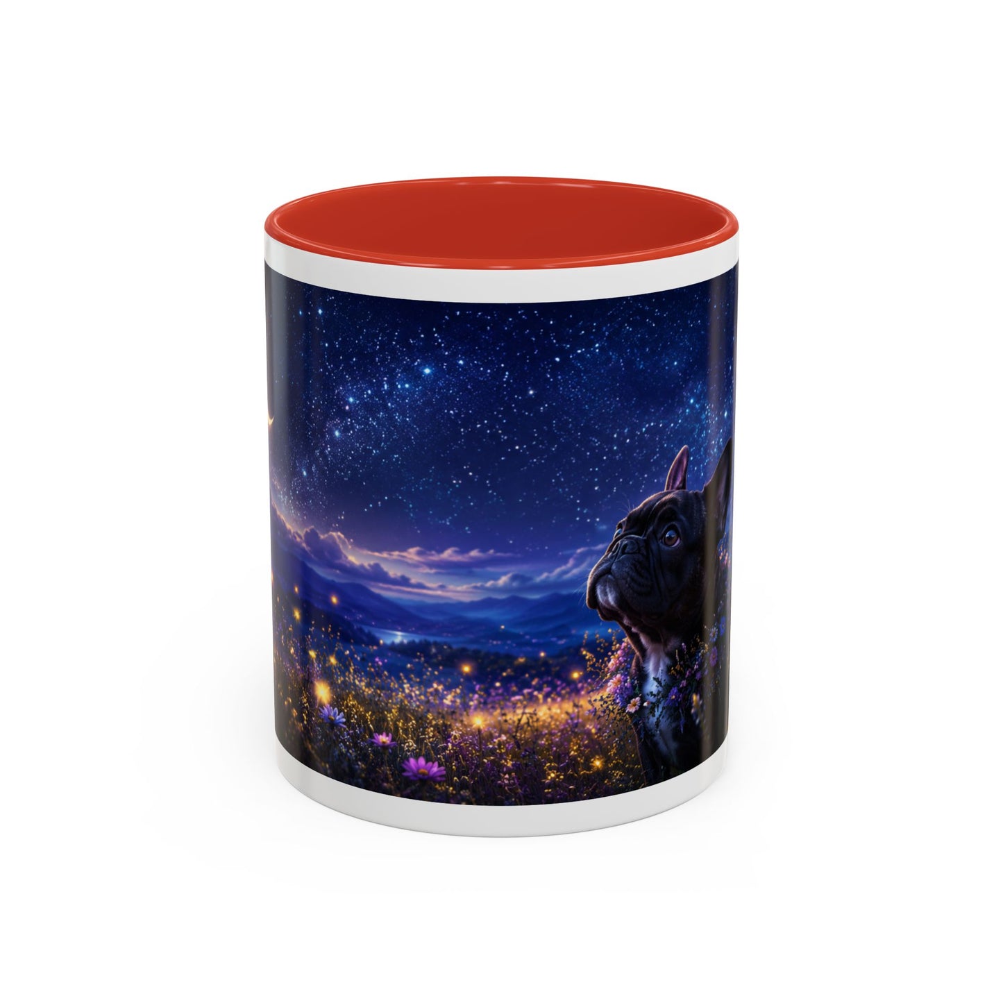 Starry Night French Bulldog Coffee Mug  (11oz)