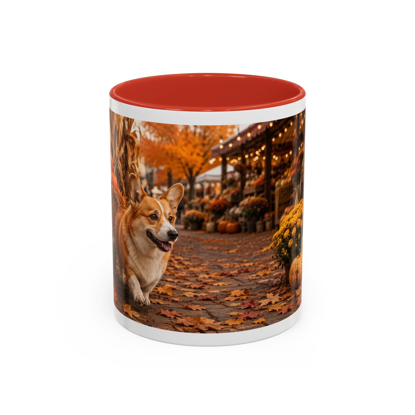 Corgi Fall Holiday Coffee Mug (11oz)