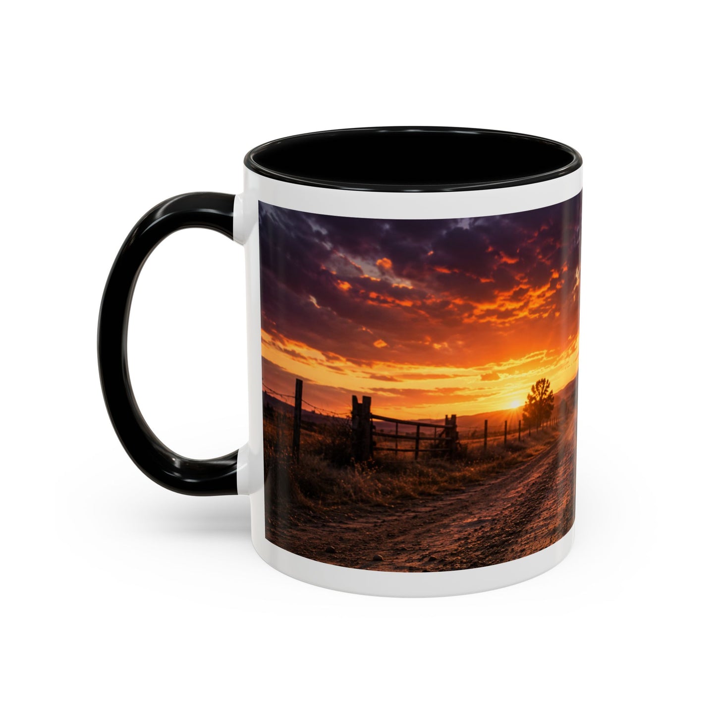 Police K9 Coffee Mug - German Shepherd with Patrol SUV at Sunset (11/15oz)