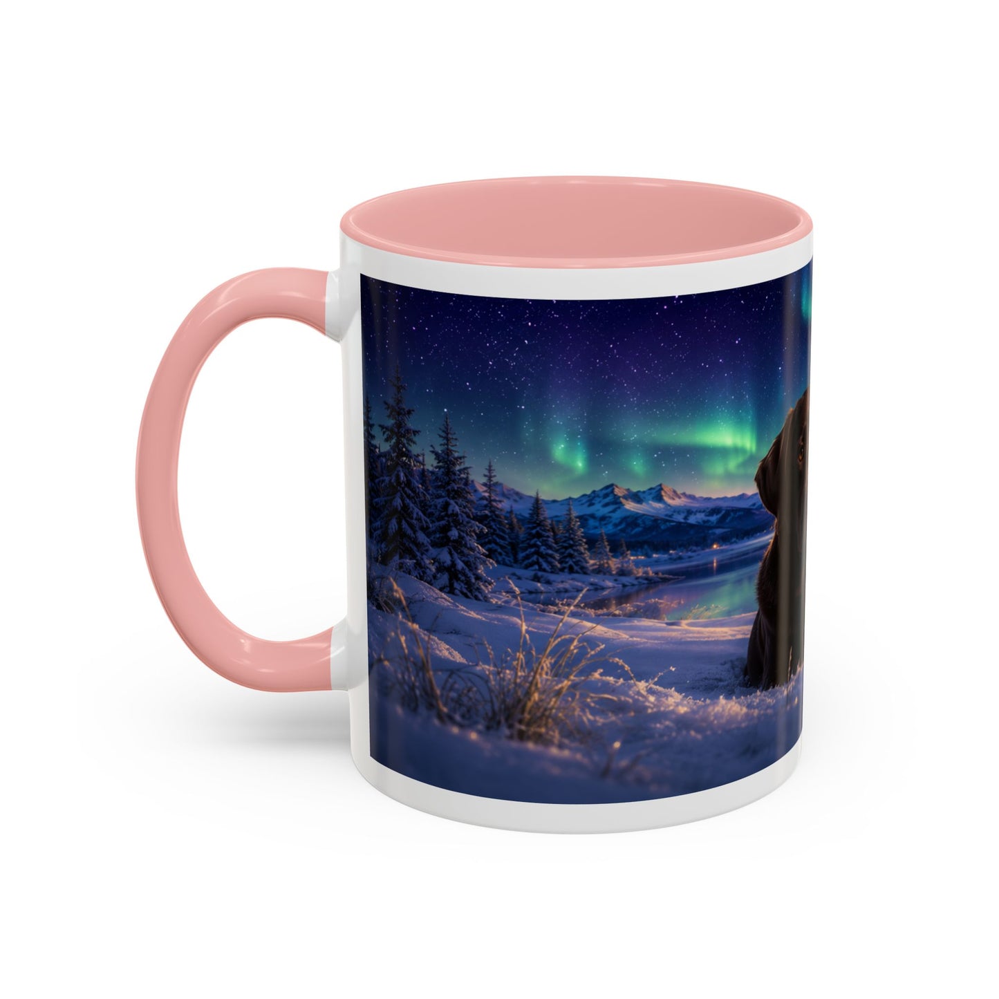 Chocolate Lab Aurora Coffee Mug (11oz)