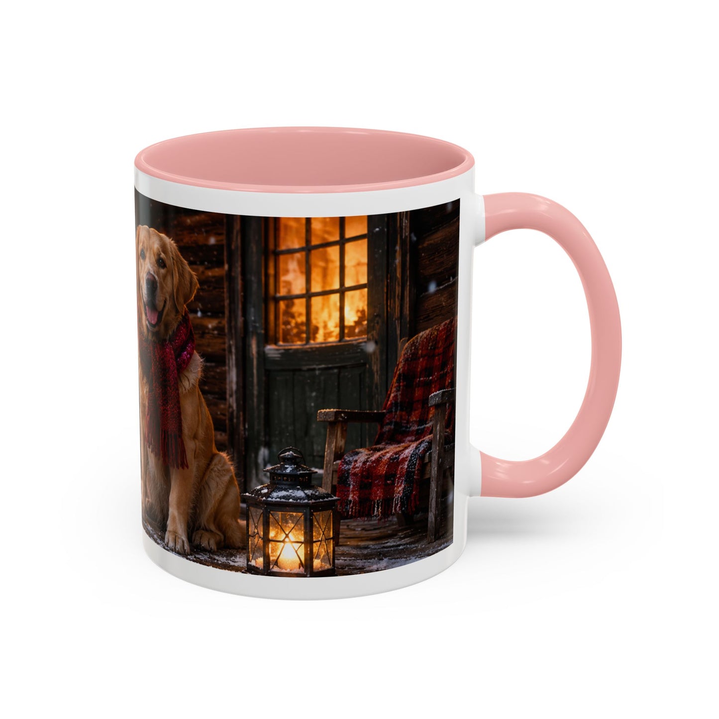 Golden Retriever Winter Holiday Coffee Mug (11oz)