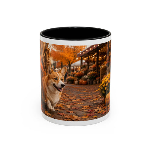 Corgi Fall Holiday Coffee Mug (11oz)