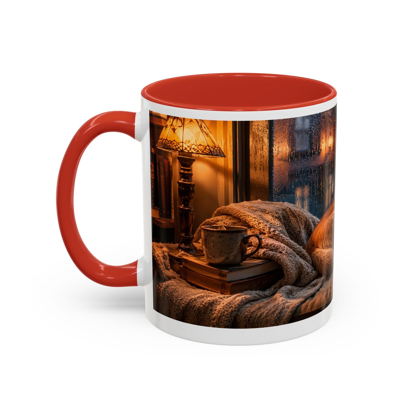 Corgi Warm Reading Nook Coffee Mug (11oz)