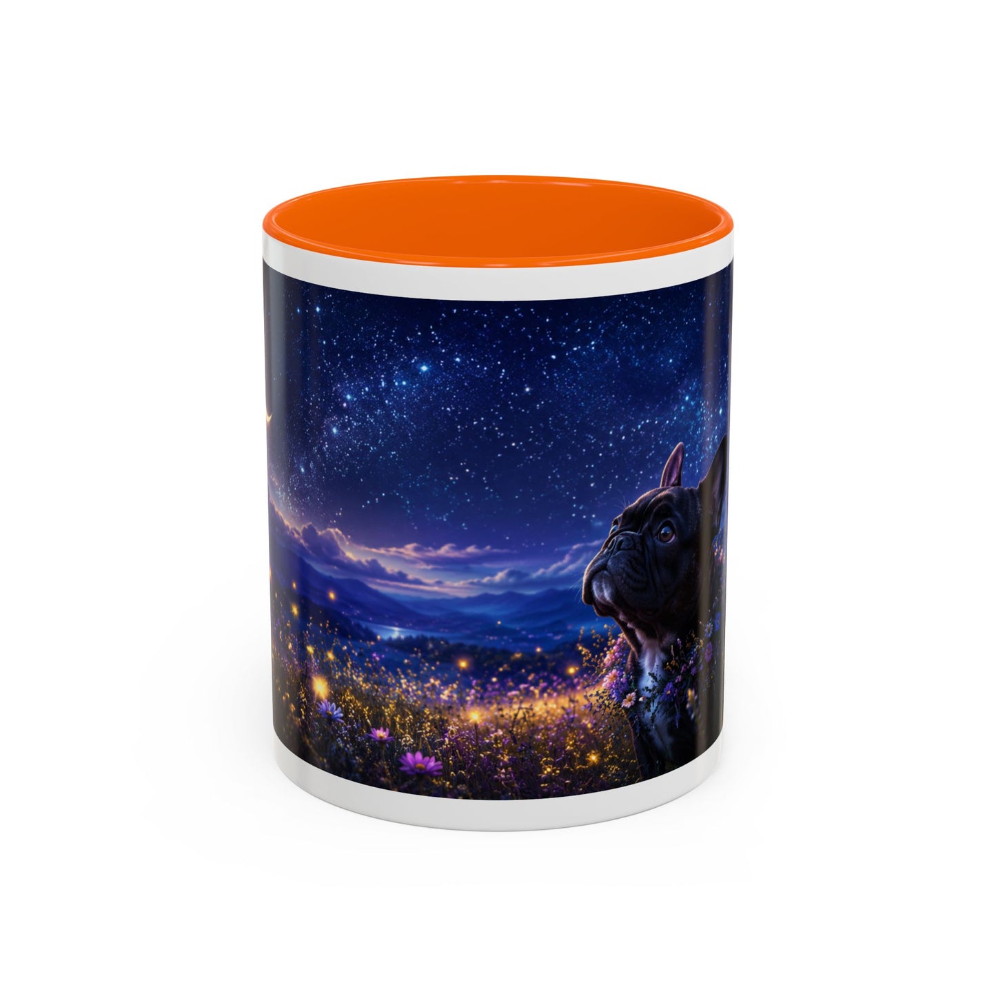 Starry Night French Bulldog Coffee Mug  (11oz)