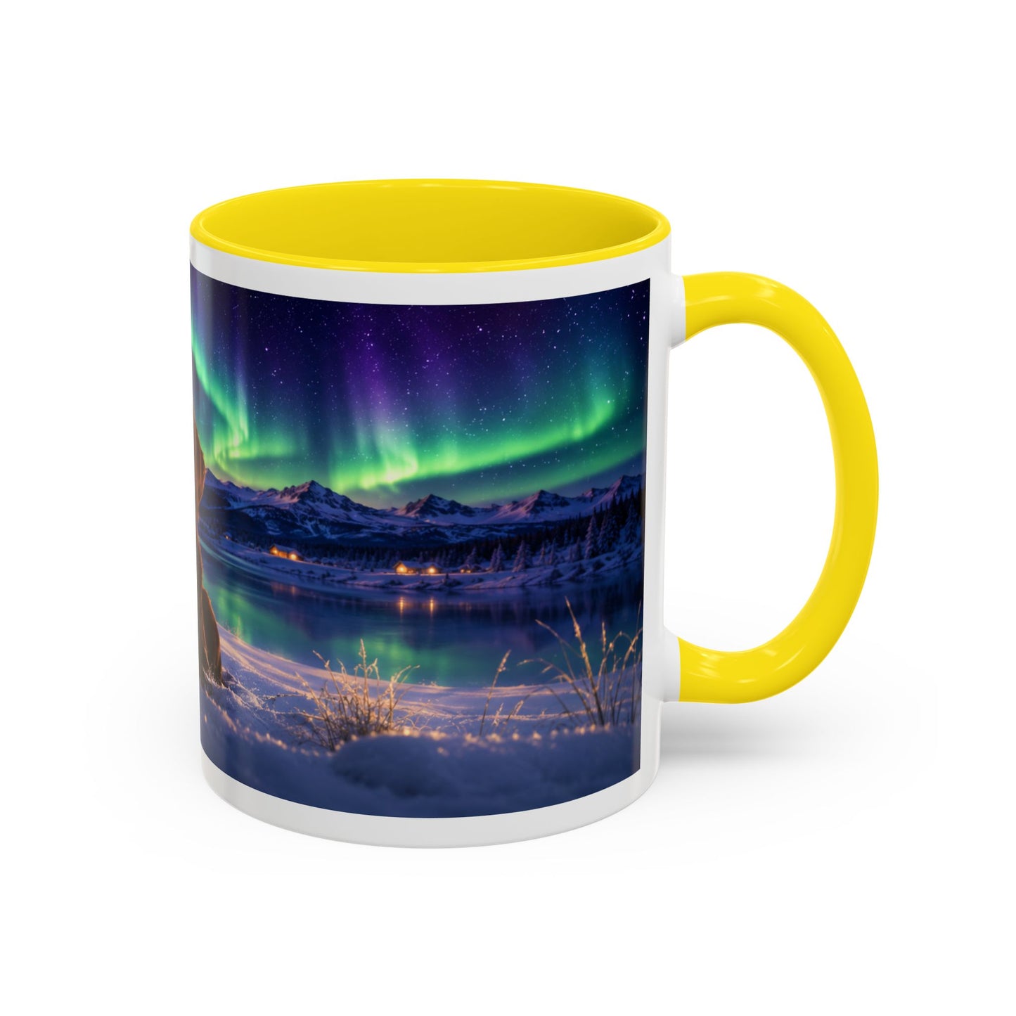 Chocolate Lab Aurora Coffee Mug (11oz)