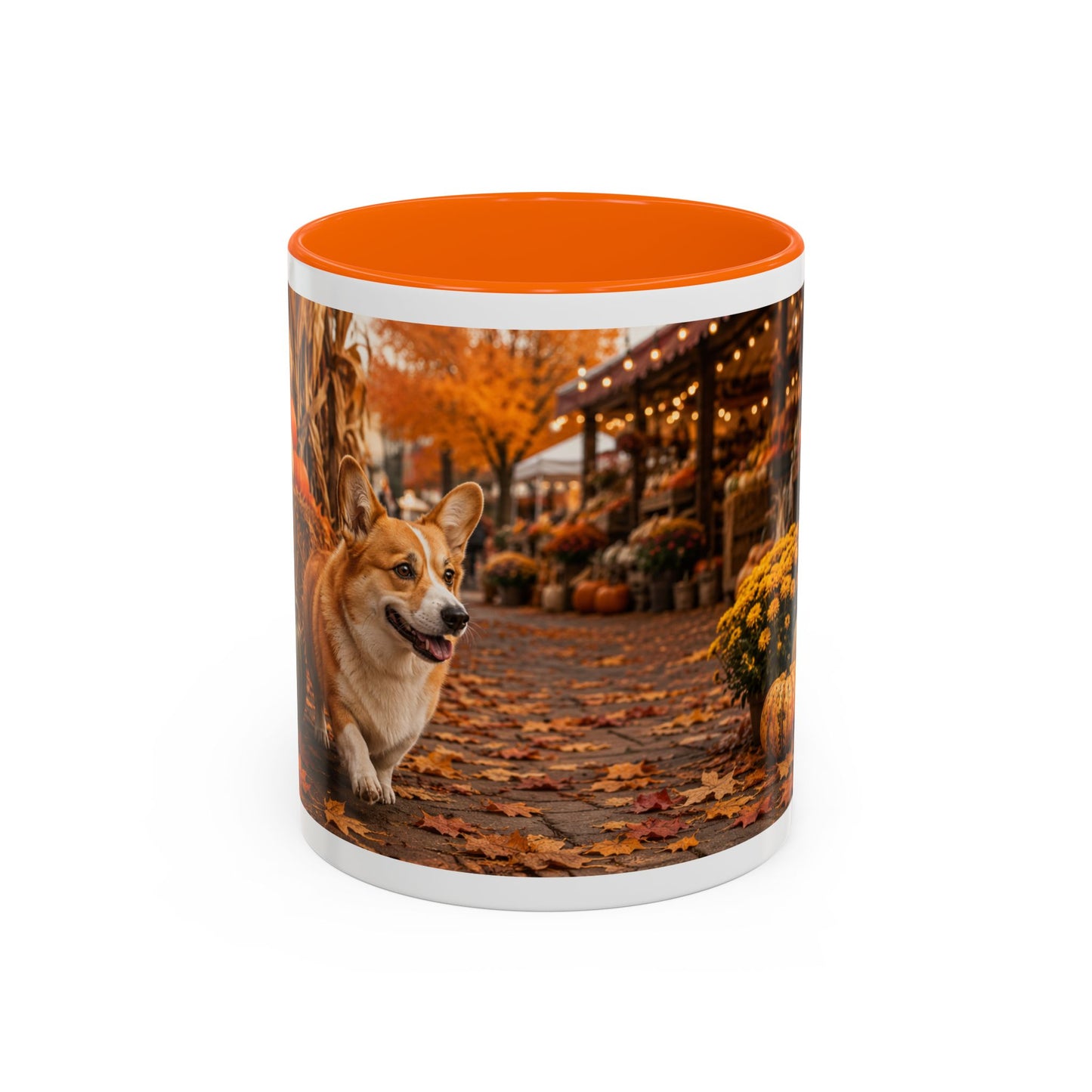 Corgi Fall Holiday Coffee Mug (11oz)