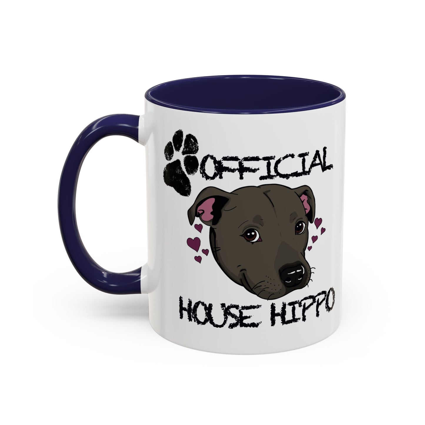 House Hippo Pawprint Mug (11 and 15oz)
