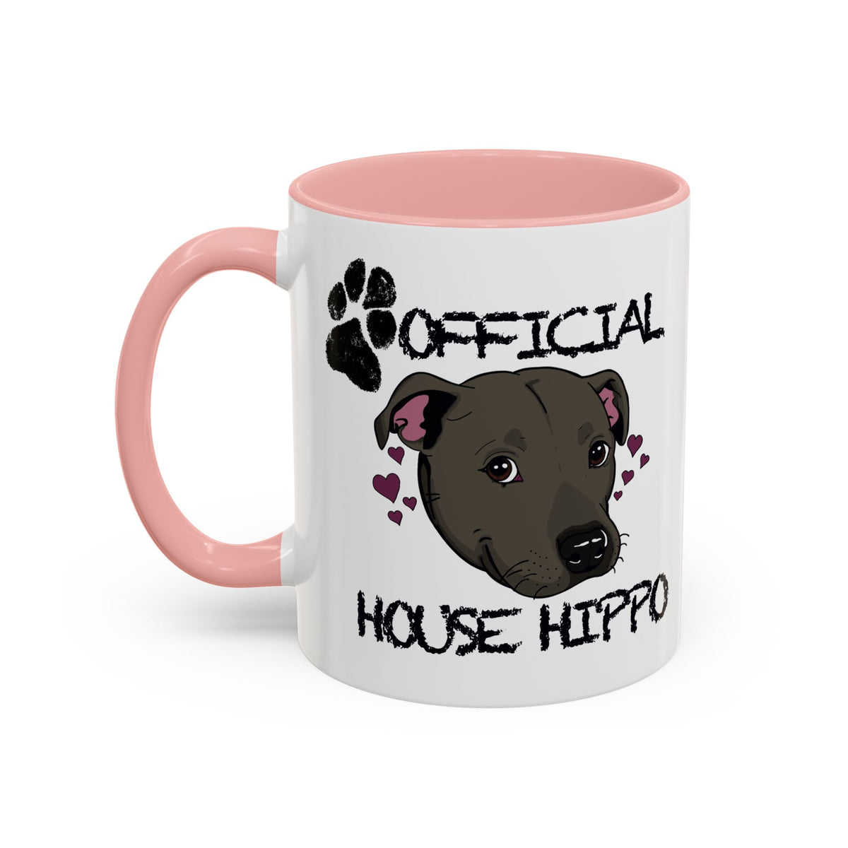 House Hippo Pawprint Mug (11 and 15oz)