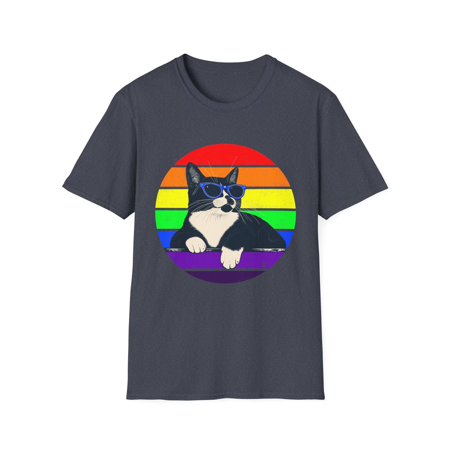 Rainbow Retro Graphic Charlie T-Shirt