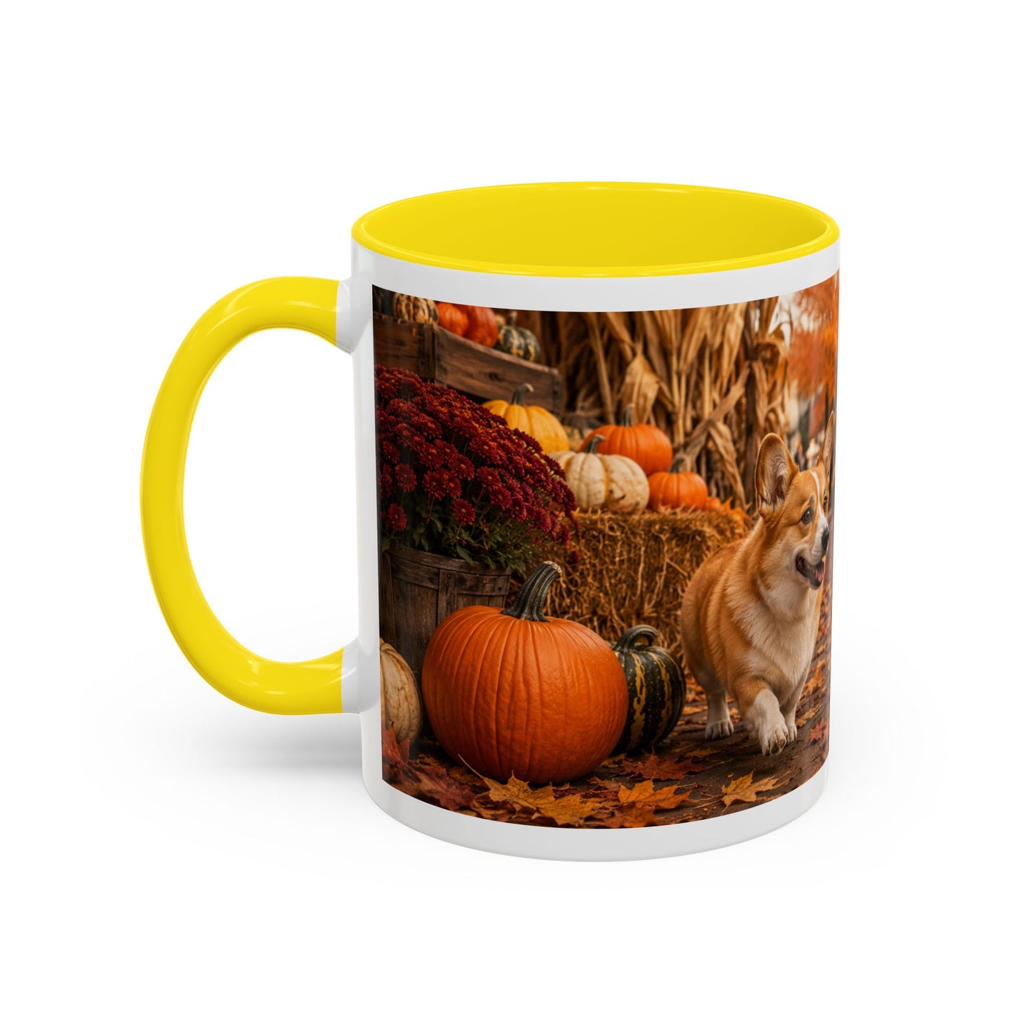 Corgi Fall Holiday Coffee Mug (11oz)
