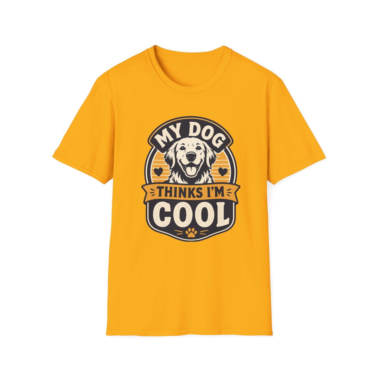 Dog T-Shirt — My Dog Thinks I'm Cool