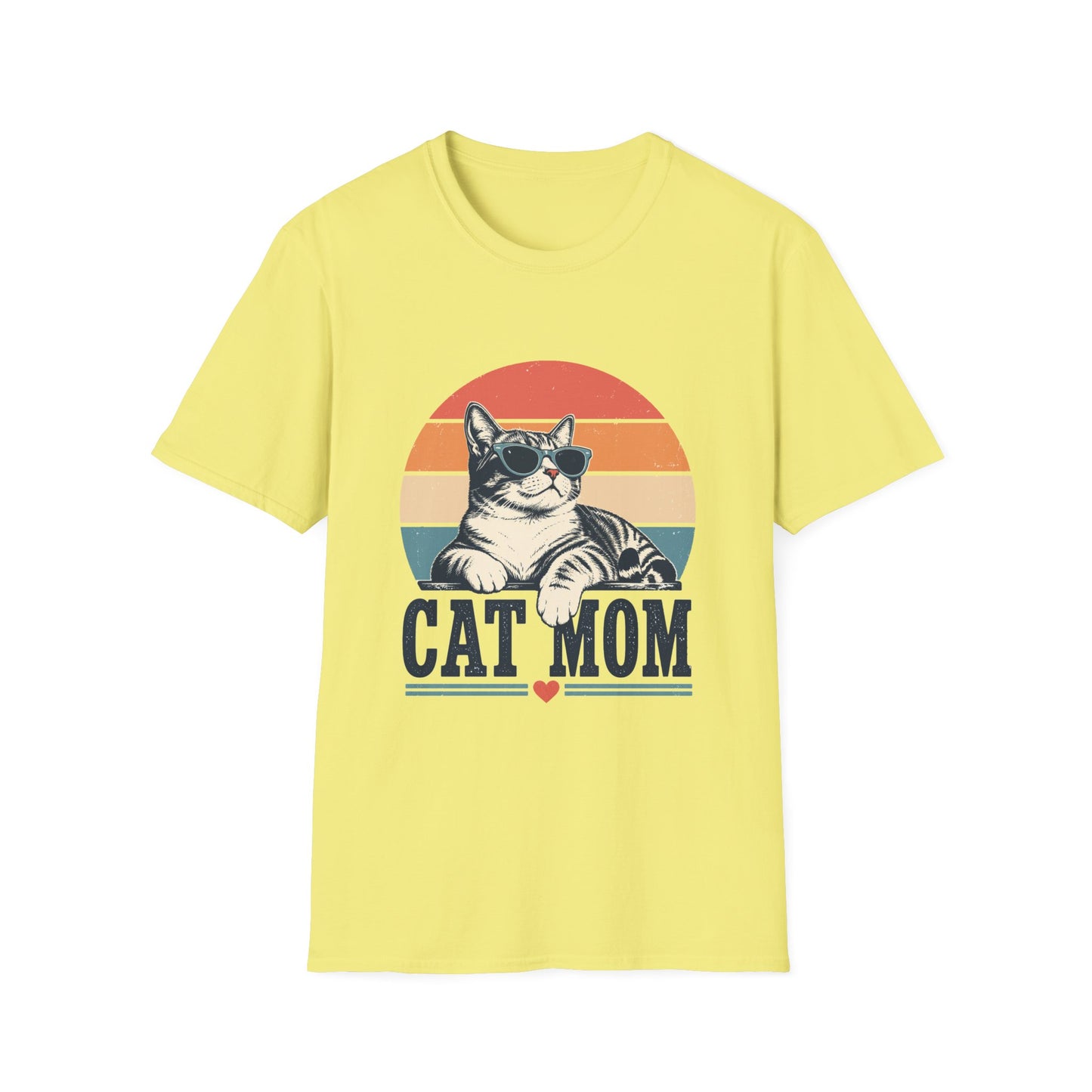 Cat Mom T-Shirt – Tabby