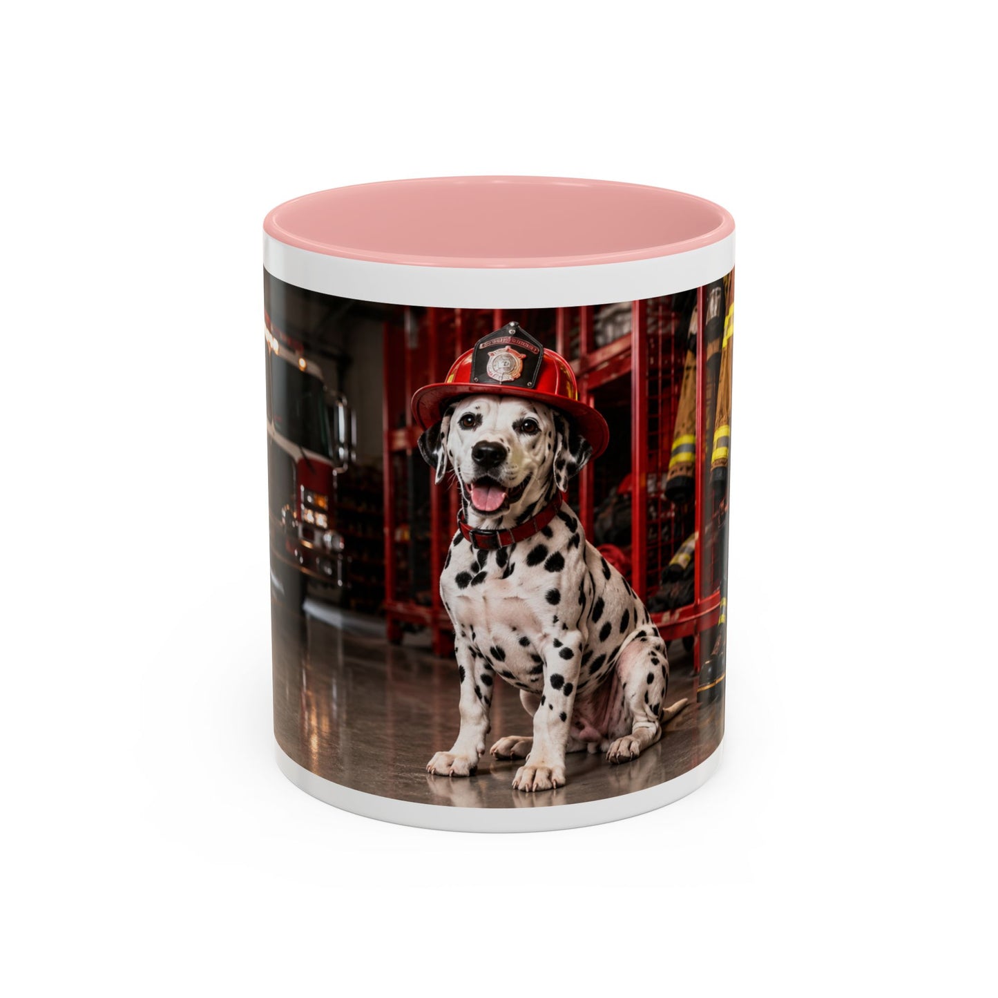 Firefighter Dalmatian Coffee Mug  (11oz)
