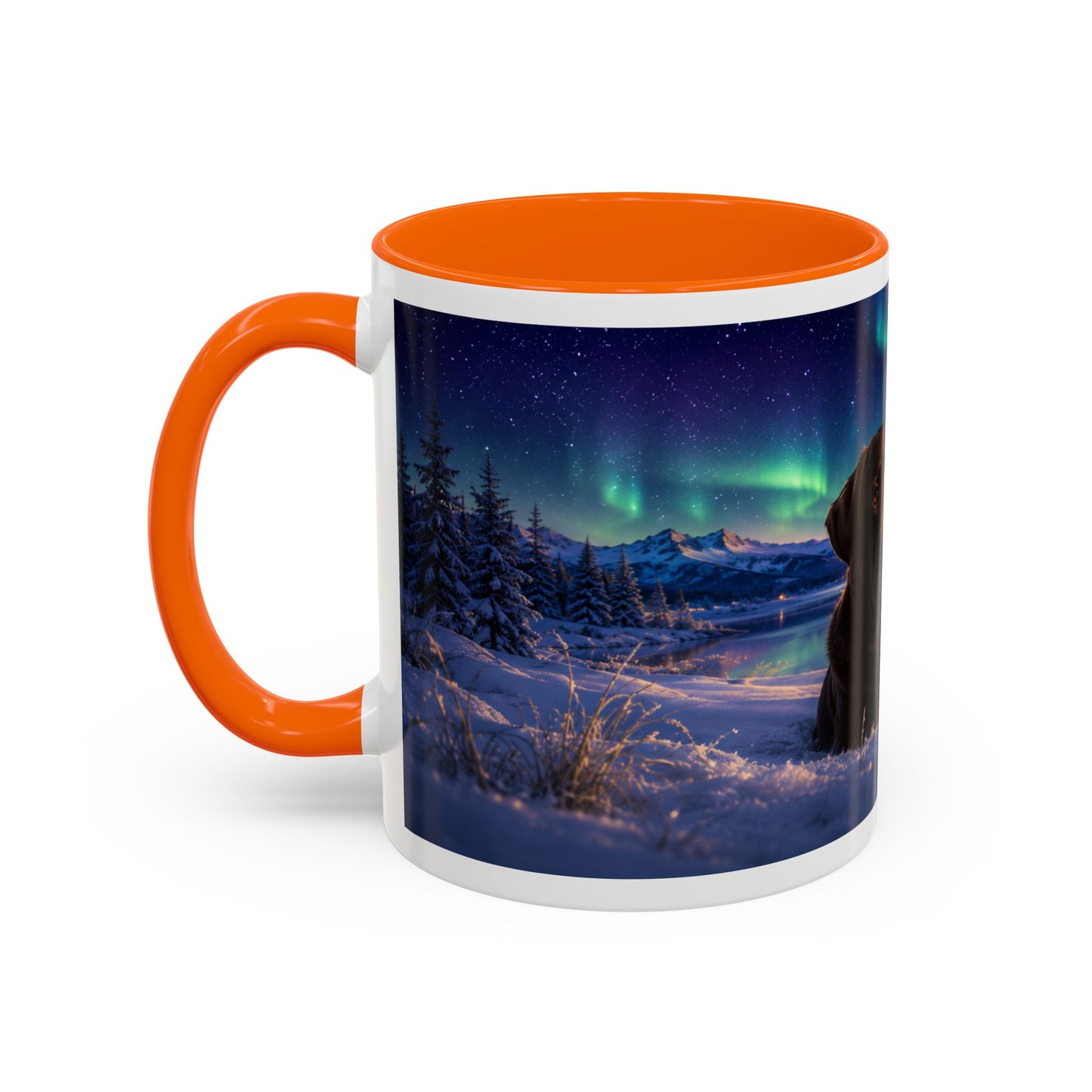 Chocolate Lab Aurora Coffee Mug (11oz)