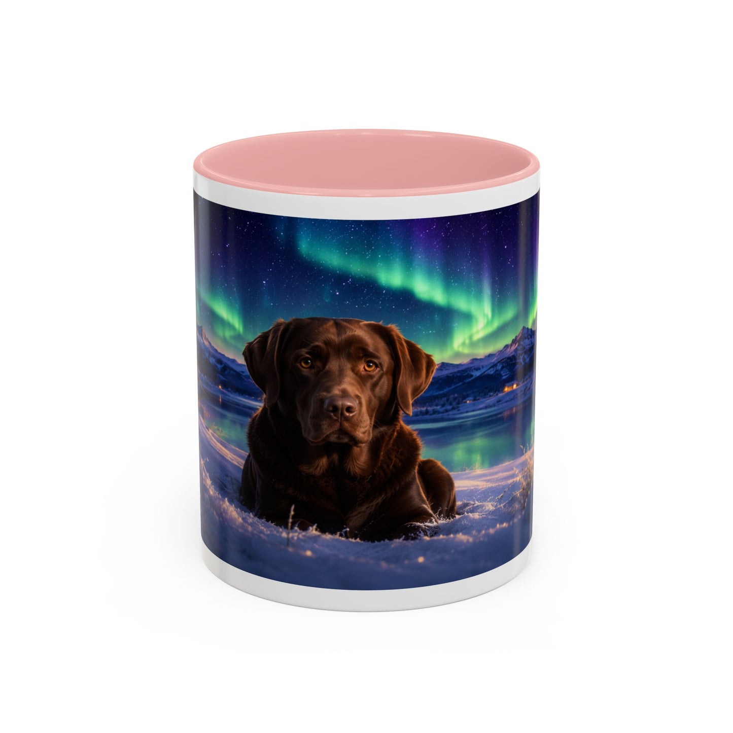 Chocolate Lab Aurora Coffee Mug (11oz)