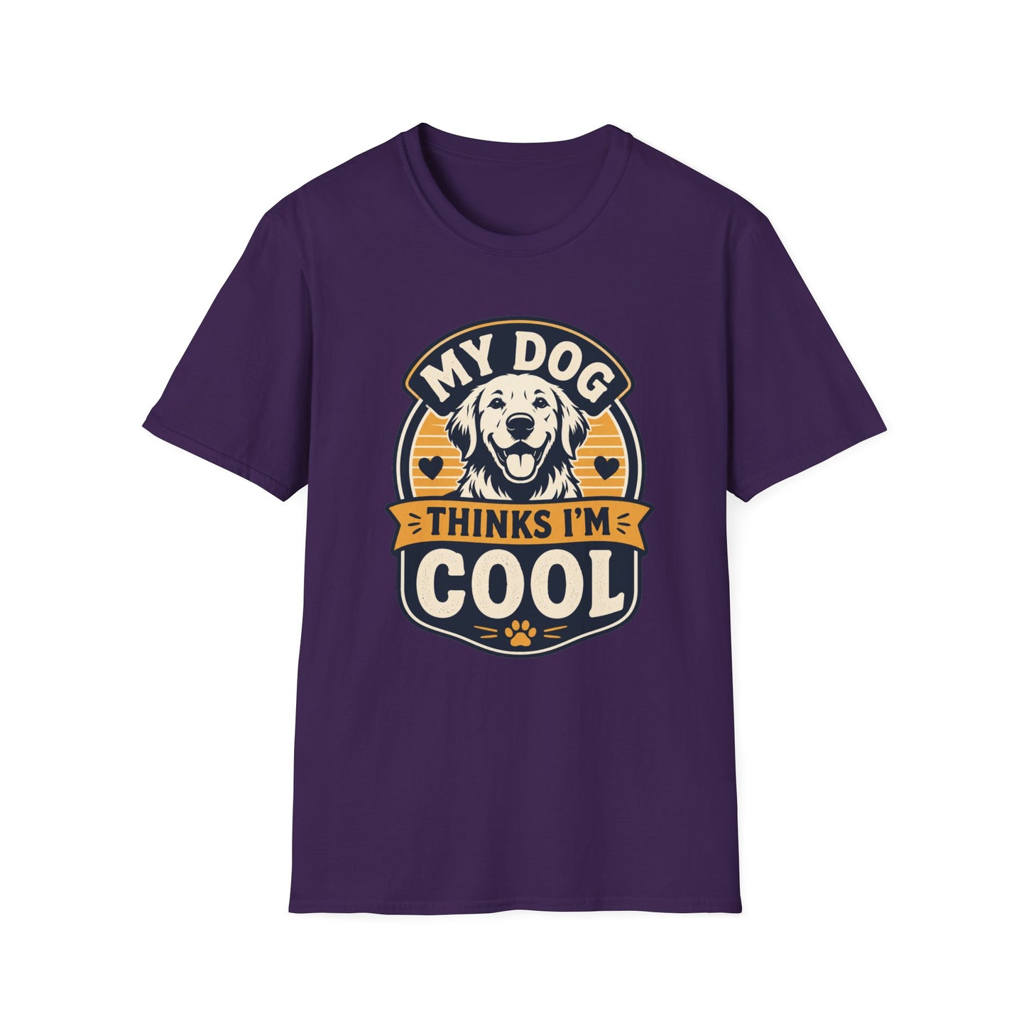 Dog T-Shirt — My Dog Thinks I'm Cool