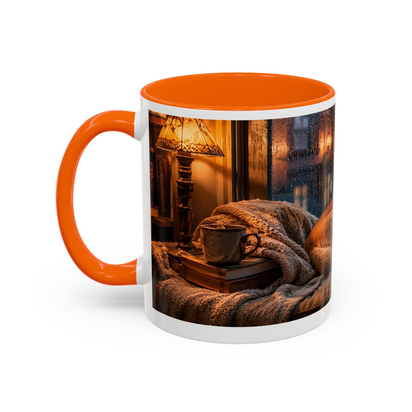 Corgi Warm Reading Nook Coffee Mug (11oz)