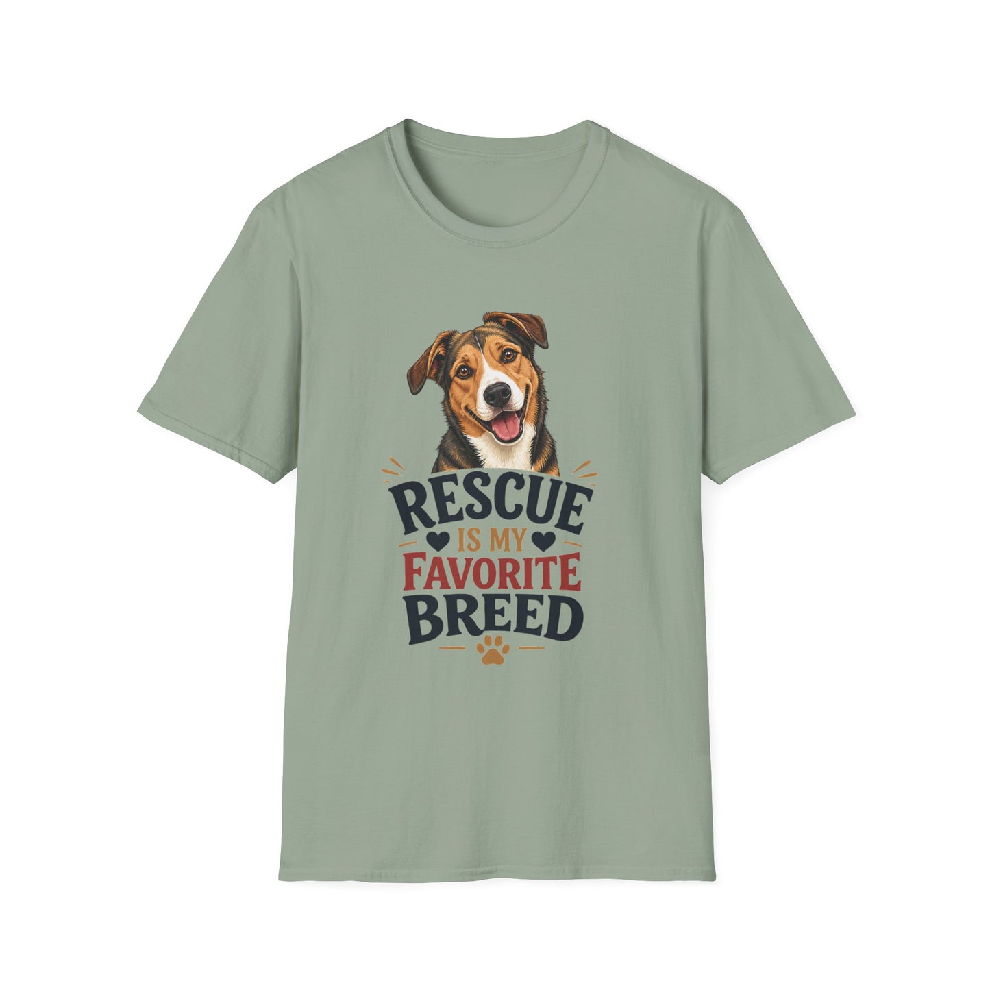 Rescue Is My Favorite Breed T-Shirt