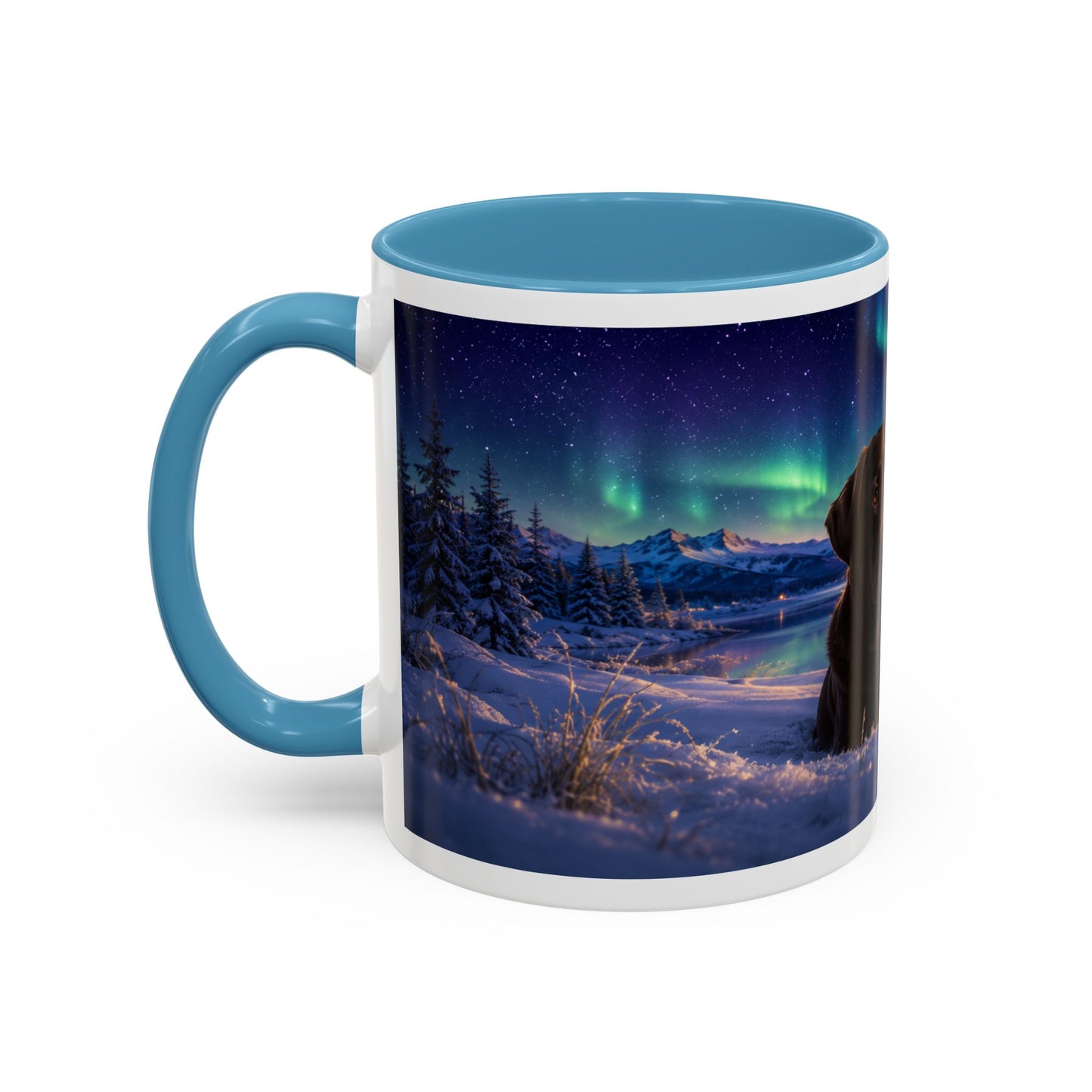Chocolate Lab Aurora Coffee Mug (11oz)