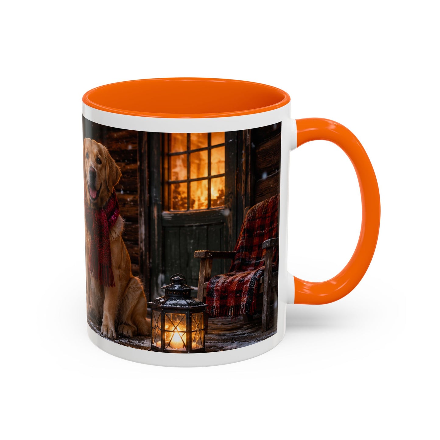 Golden Retriever Winter Holiday Coffee Mug (11oz)